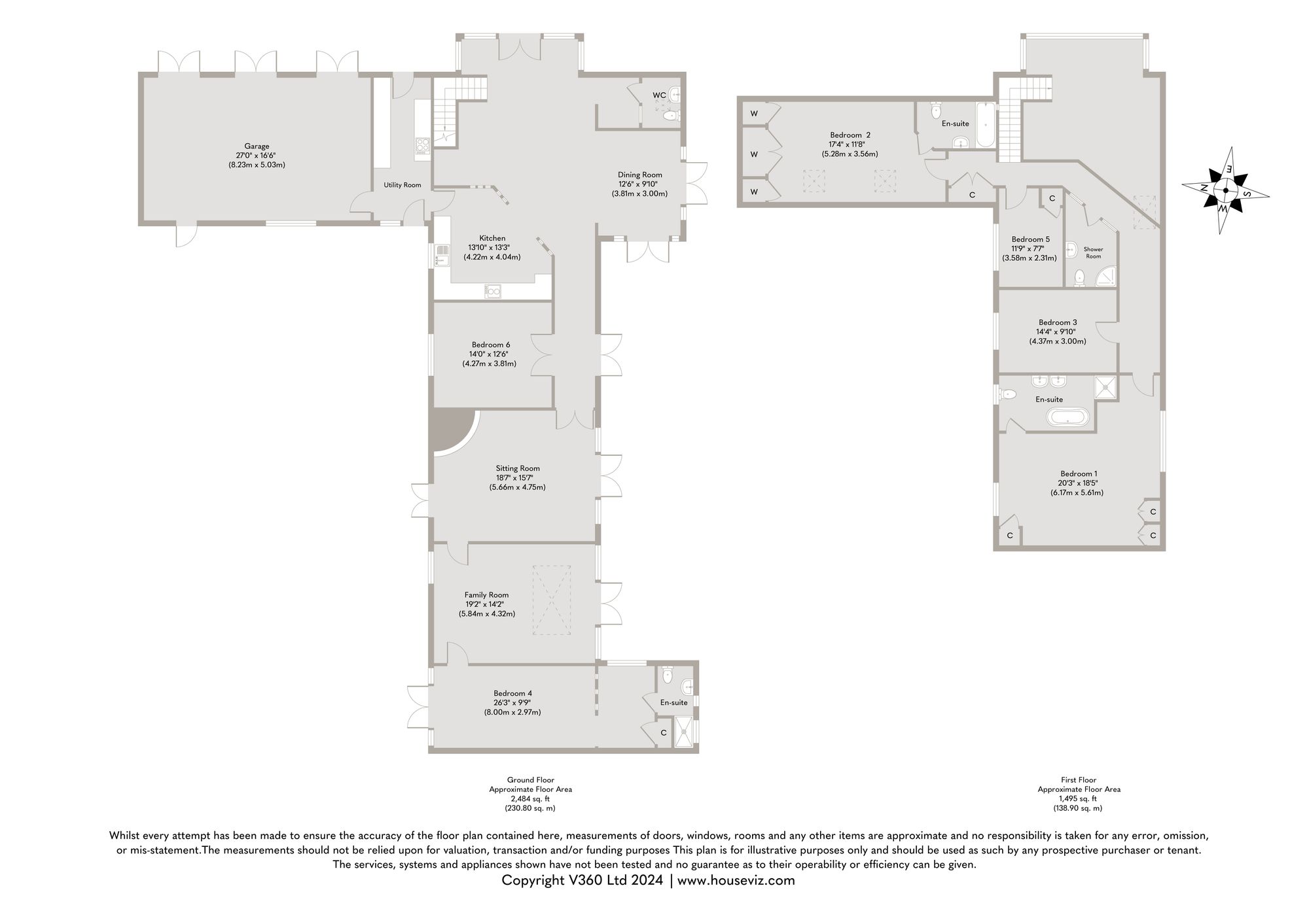 Lavender Barn, Manor Court, Hunstanton floorplan