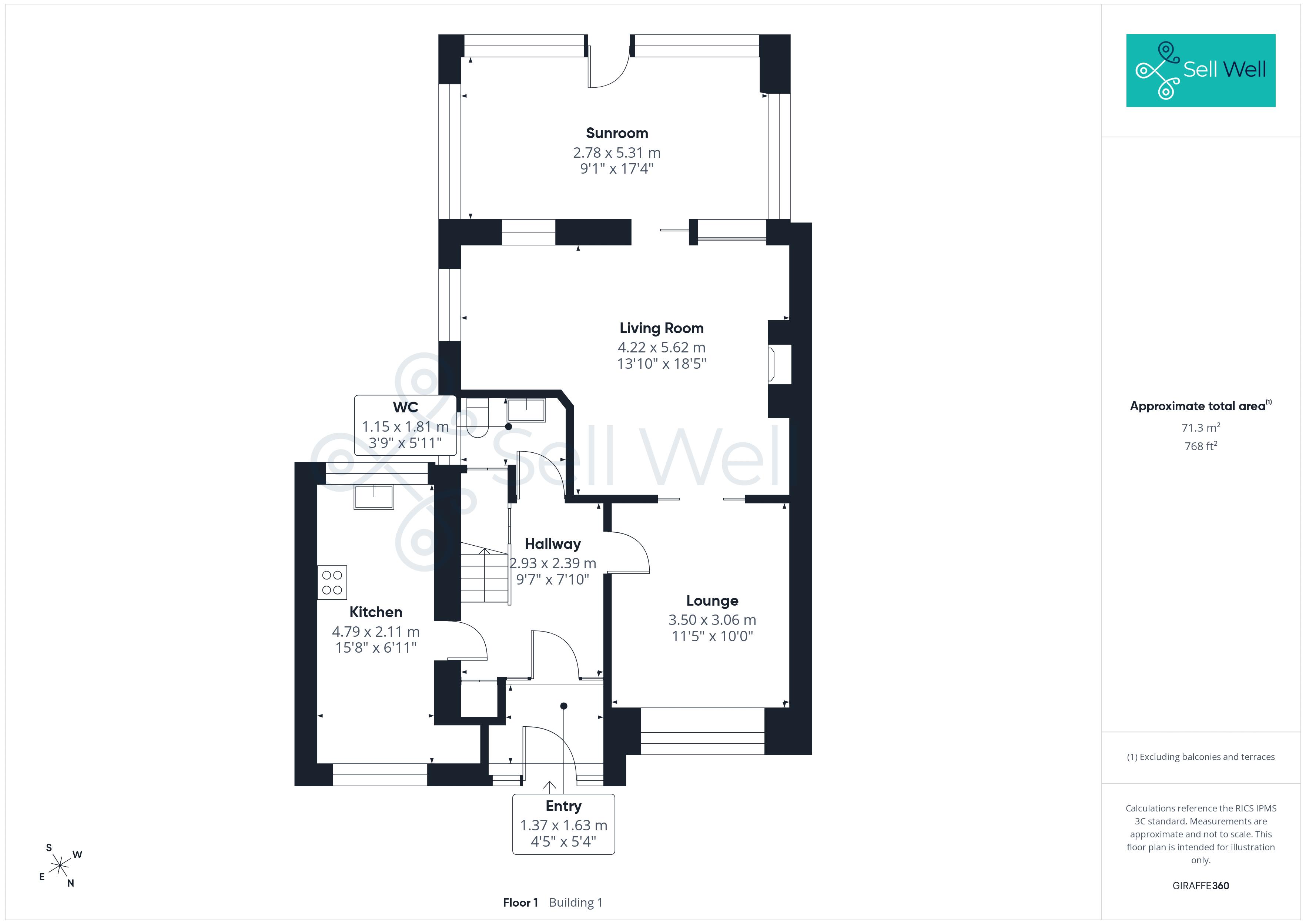 84, Half Edge Lane, Manchester floorplan