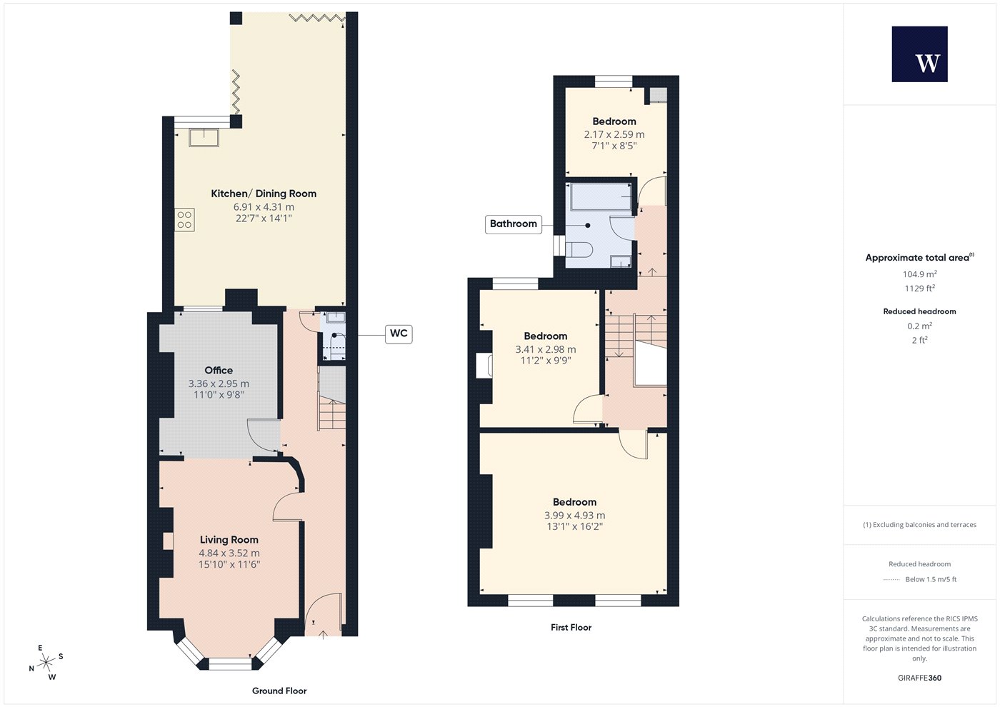 Milkwood Road, London, SE24 floorplan