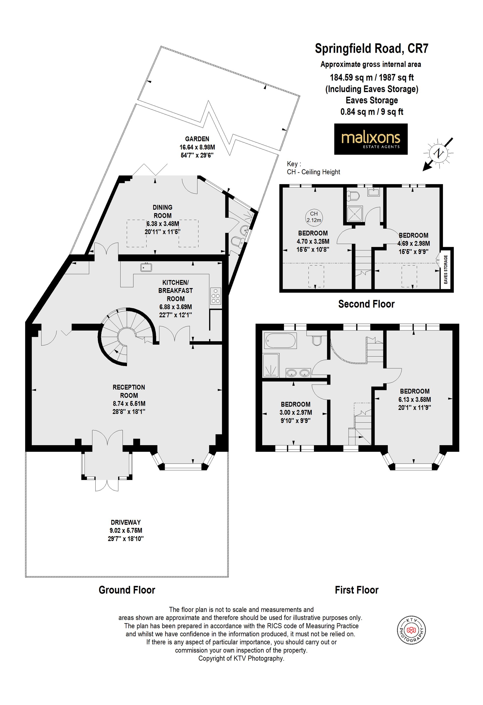51 Springfield Road, Thornton Heath floorplan