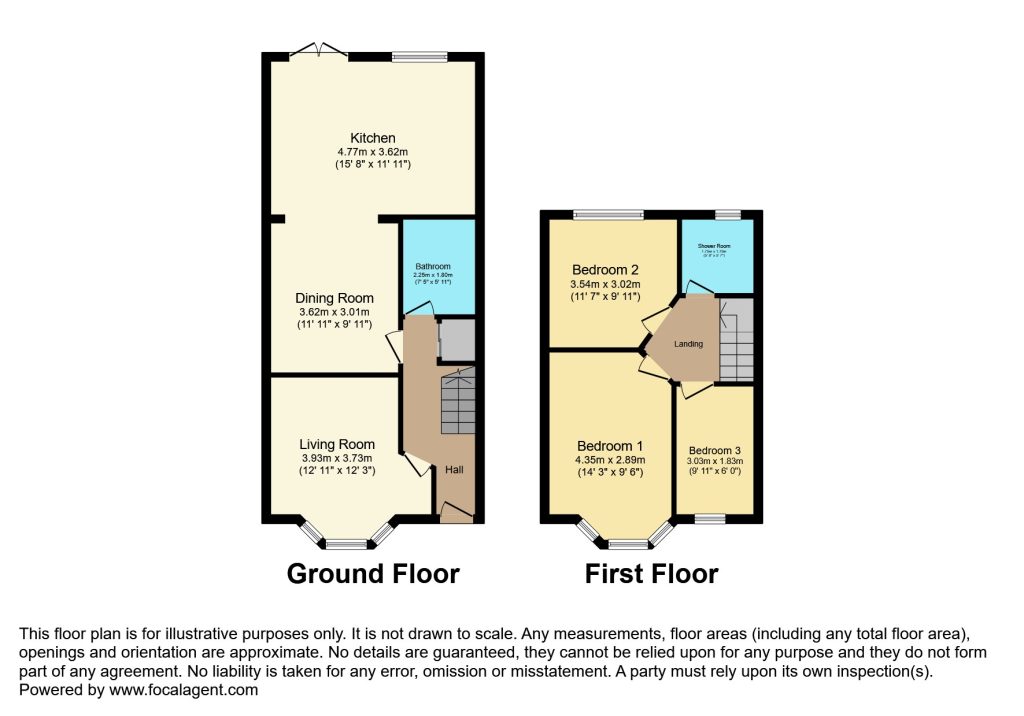 6, Carlton Road, Coventry floorplan