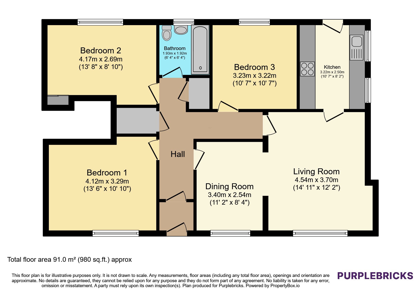 Duntocher Road, Clydebank floorplan