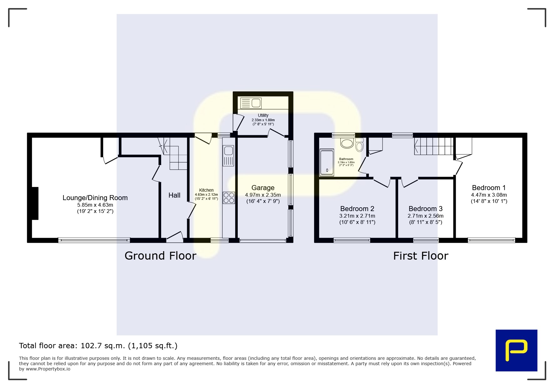 Ettrick Road, Jarrow floorplan
