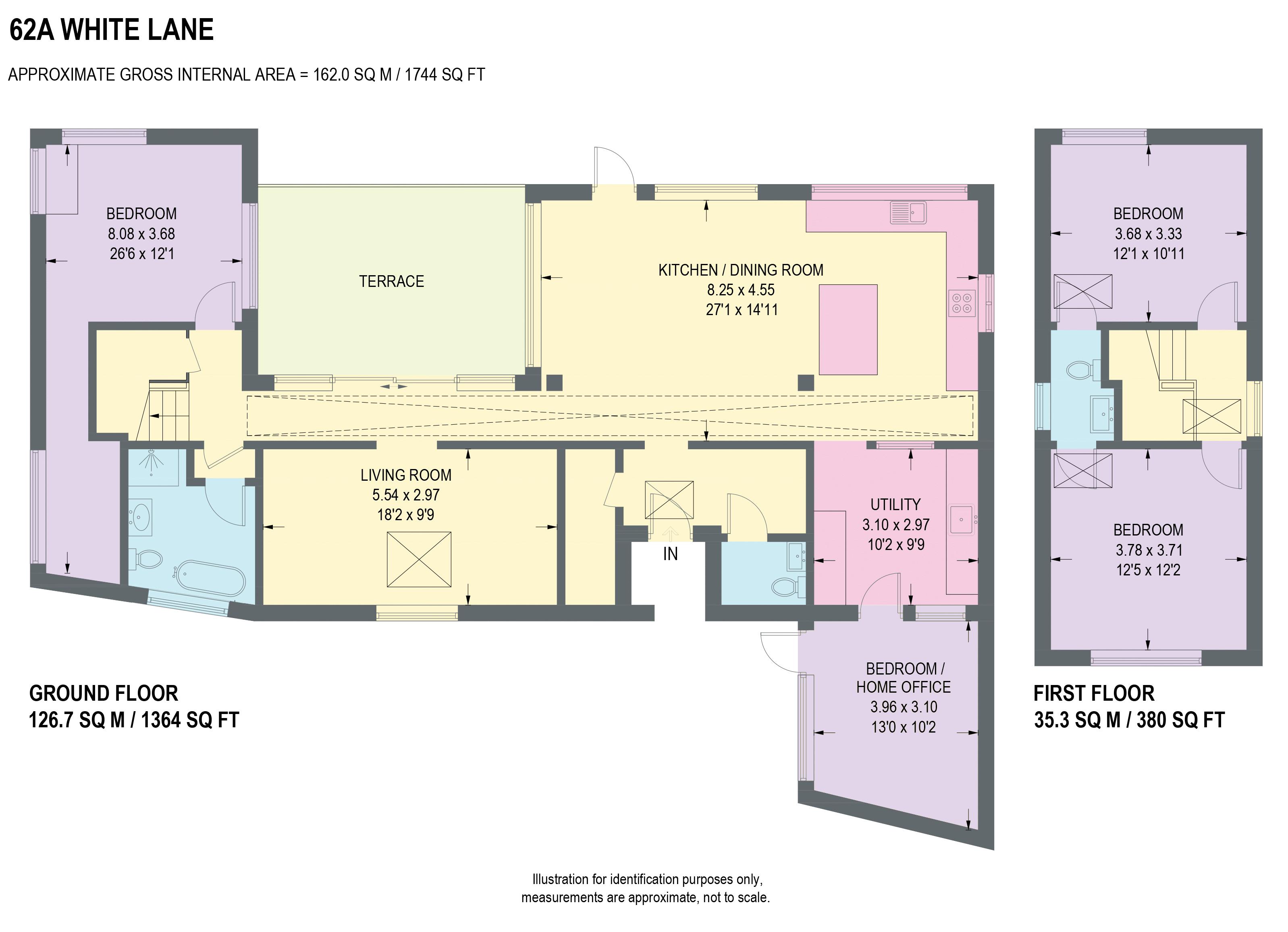 Coach House, 62a White Lane, Sheffield floorplan
