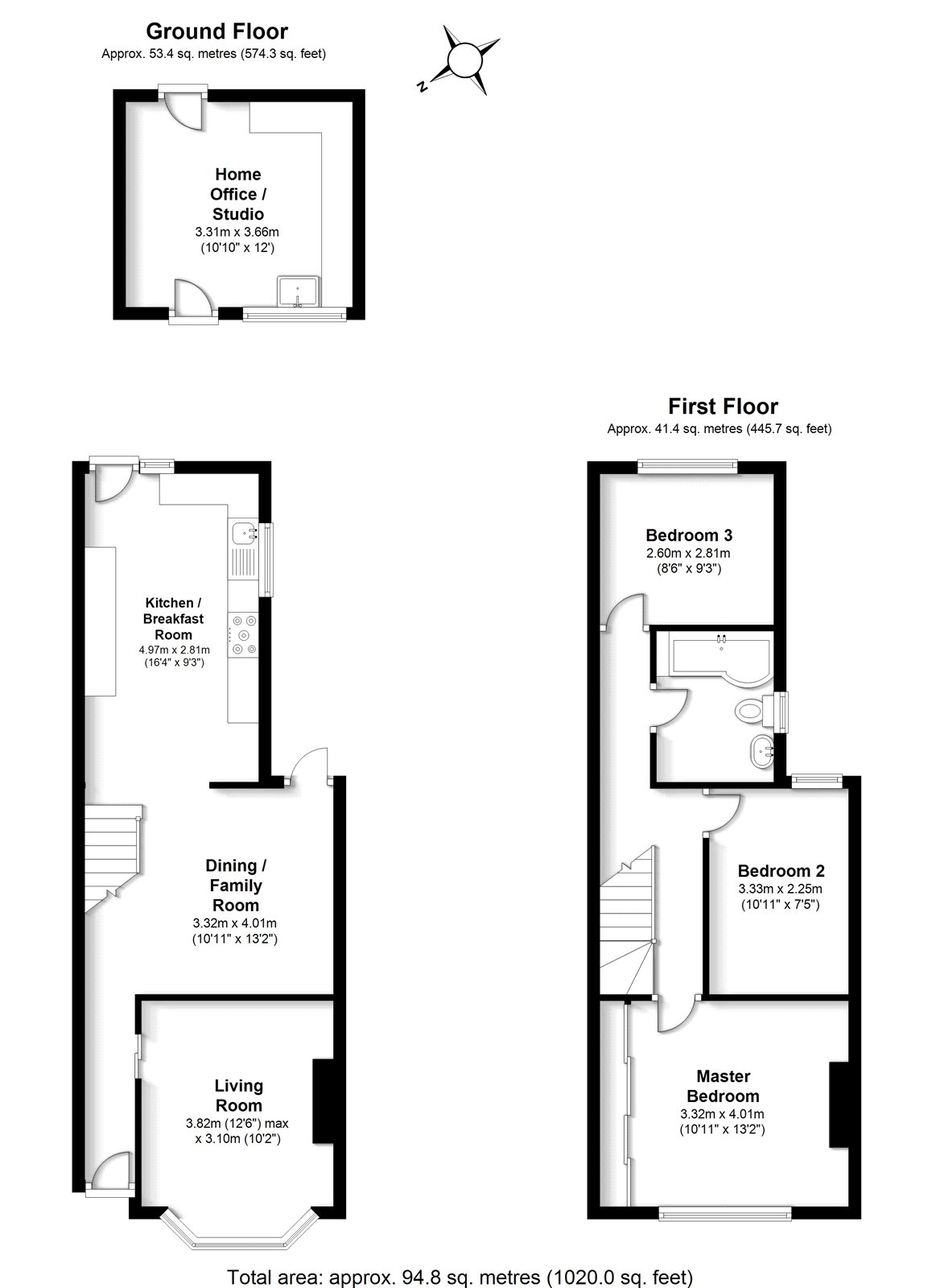3 Bedrooms Terraced house for sale in Denmark Street, Watford, Hertfordshire WD17