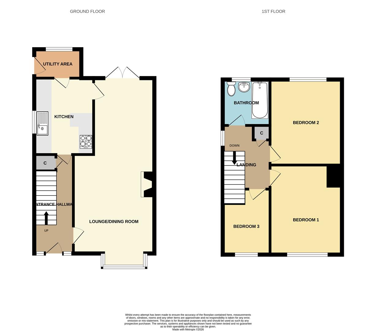 87, Cotterdale, Hull floorplan