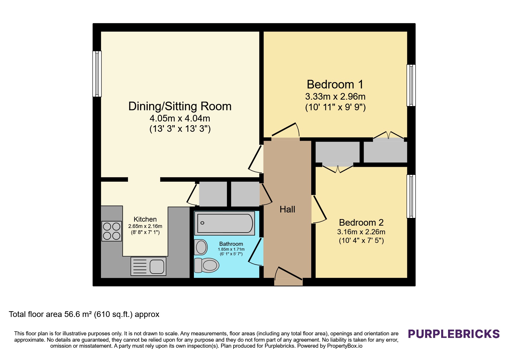 4 Matthew Clarke House, Bowden Lane, Market Harborough floorplan