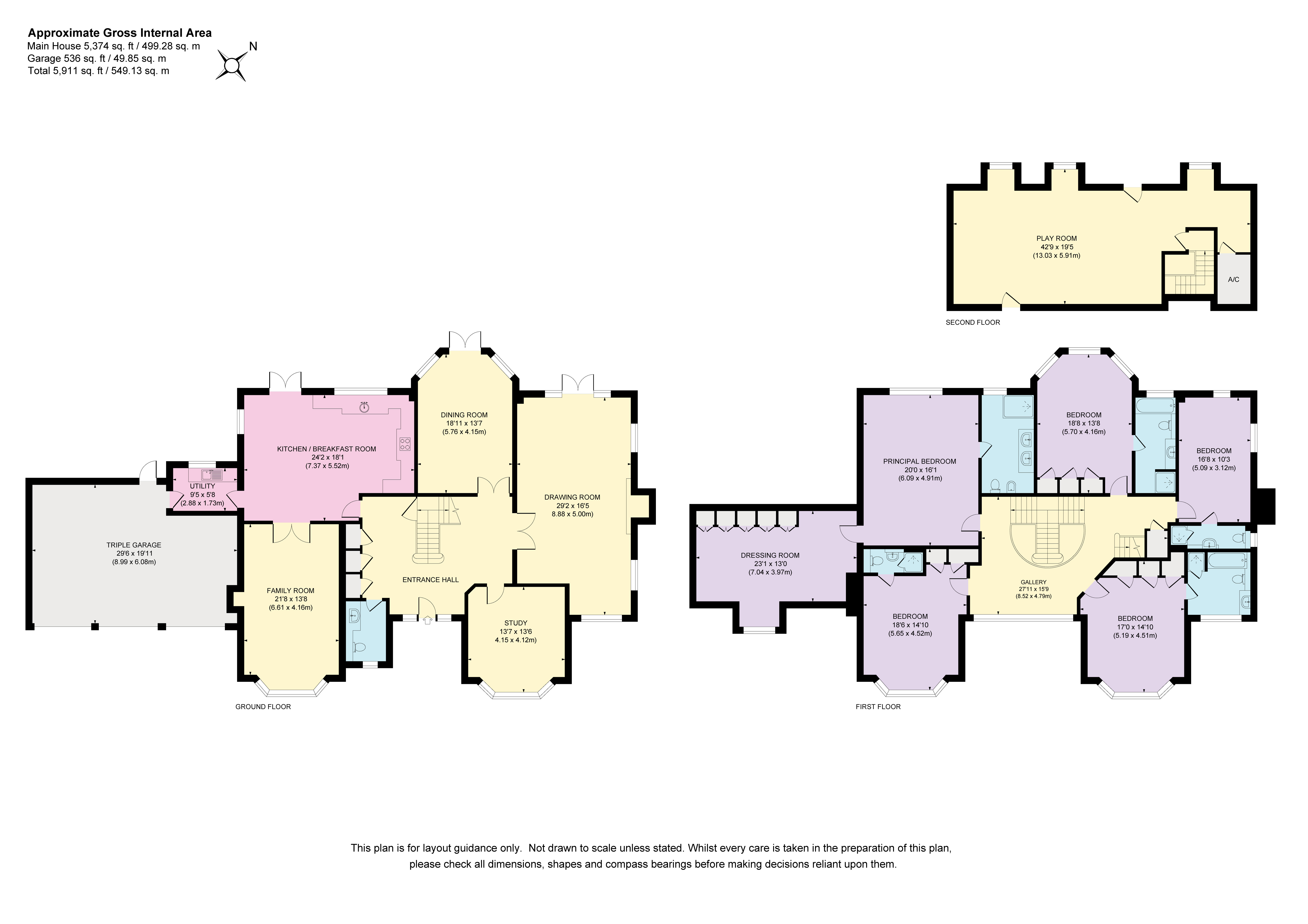 16, Spicers Field, Leatherhead floorplan
