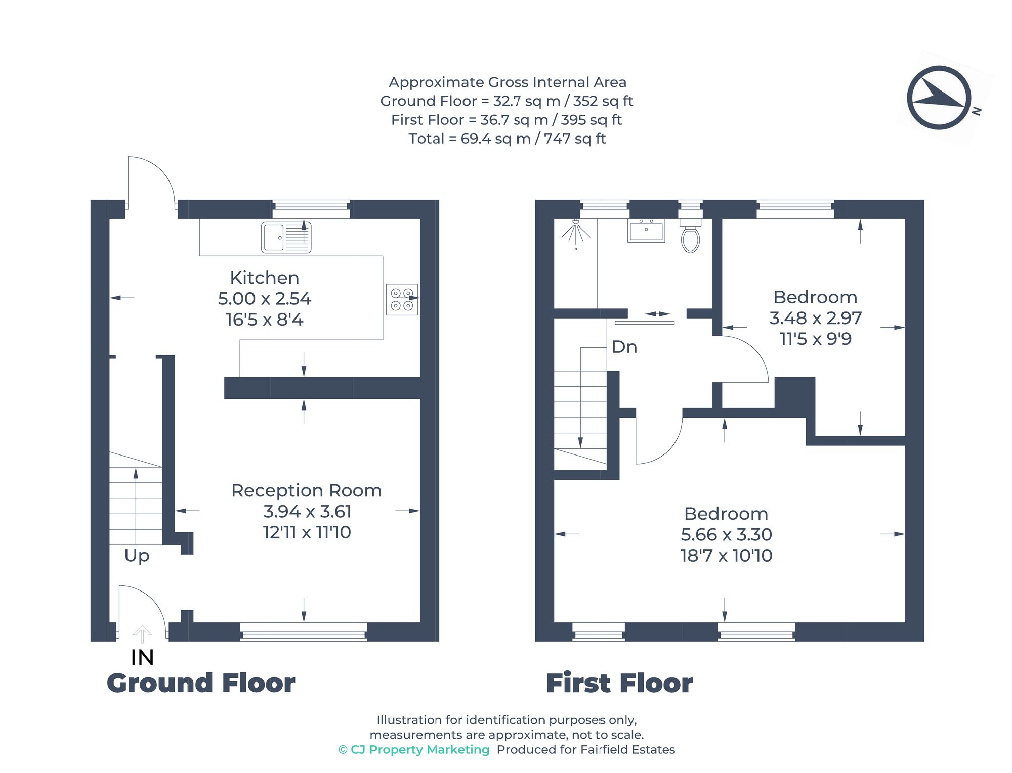 38 Culverden Road, Watford floorplan
