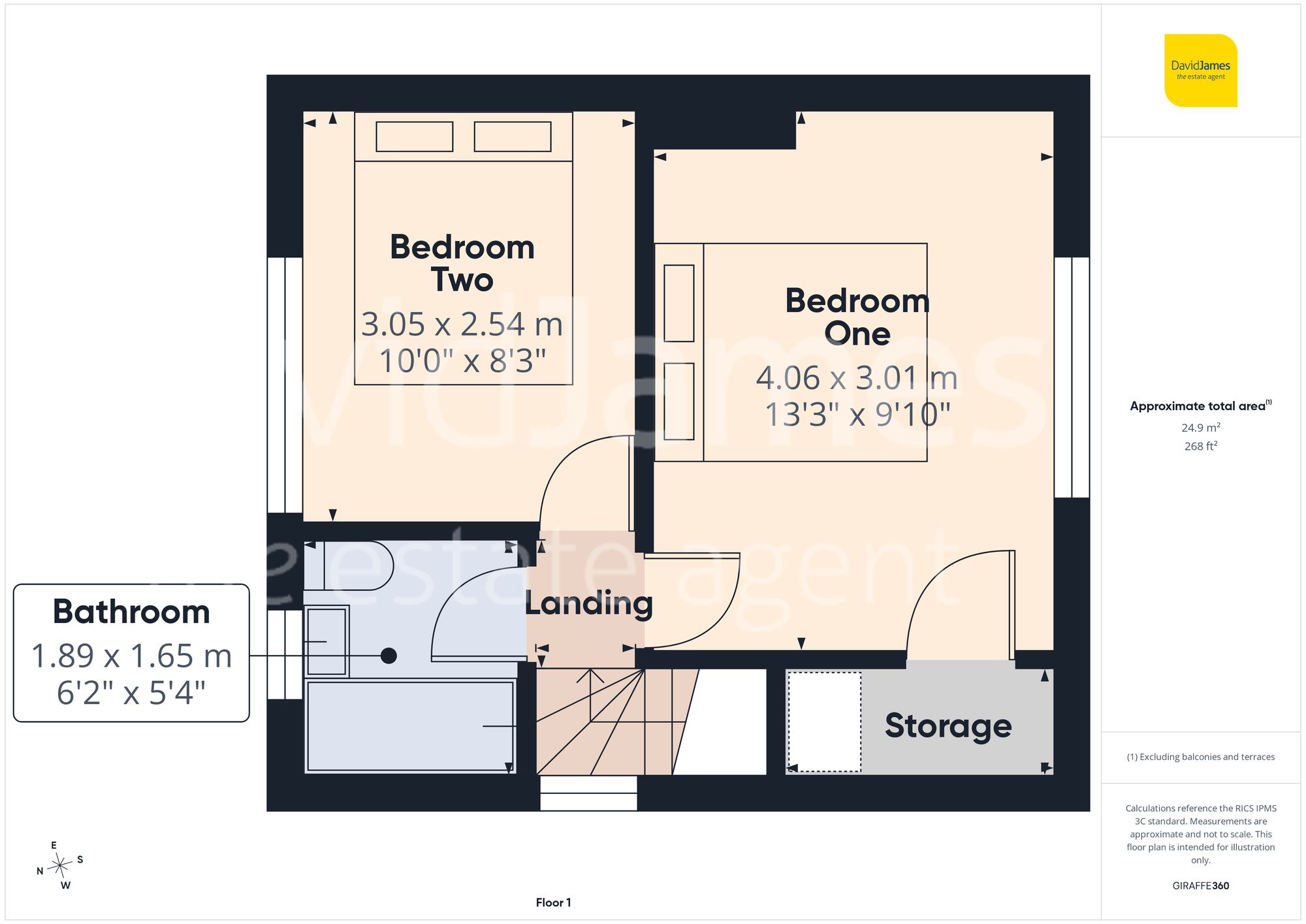 1 Kilby Avenue, Nottingham floorplan