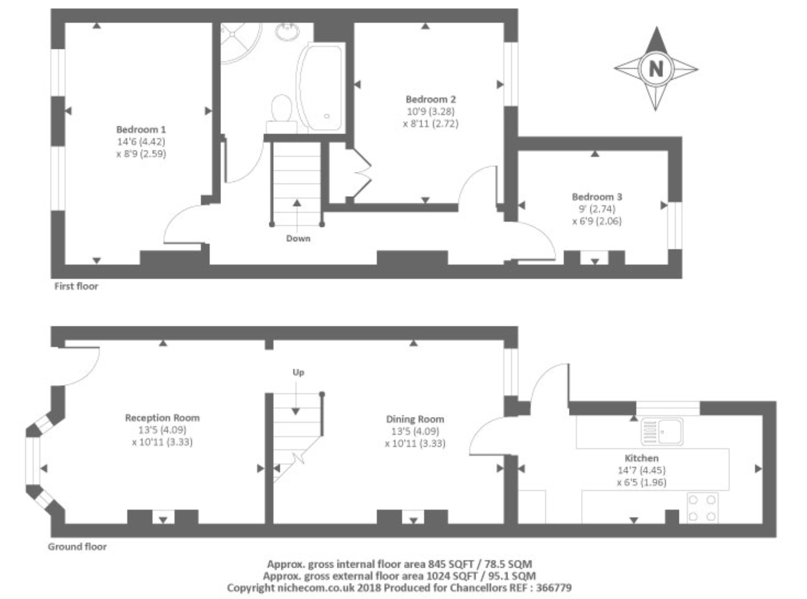 3 Bedrooms Cottage to rent in The Vale, Chesham HP5