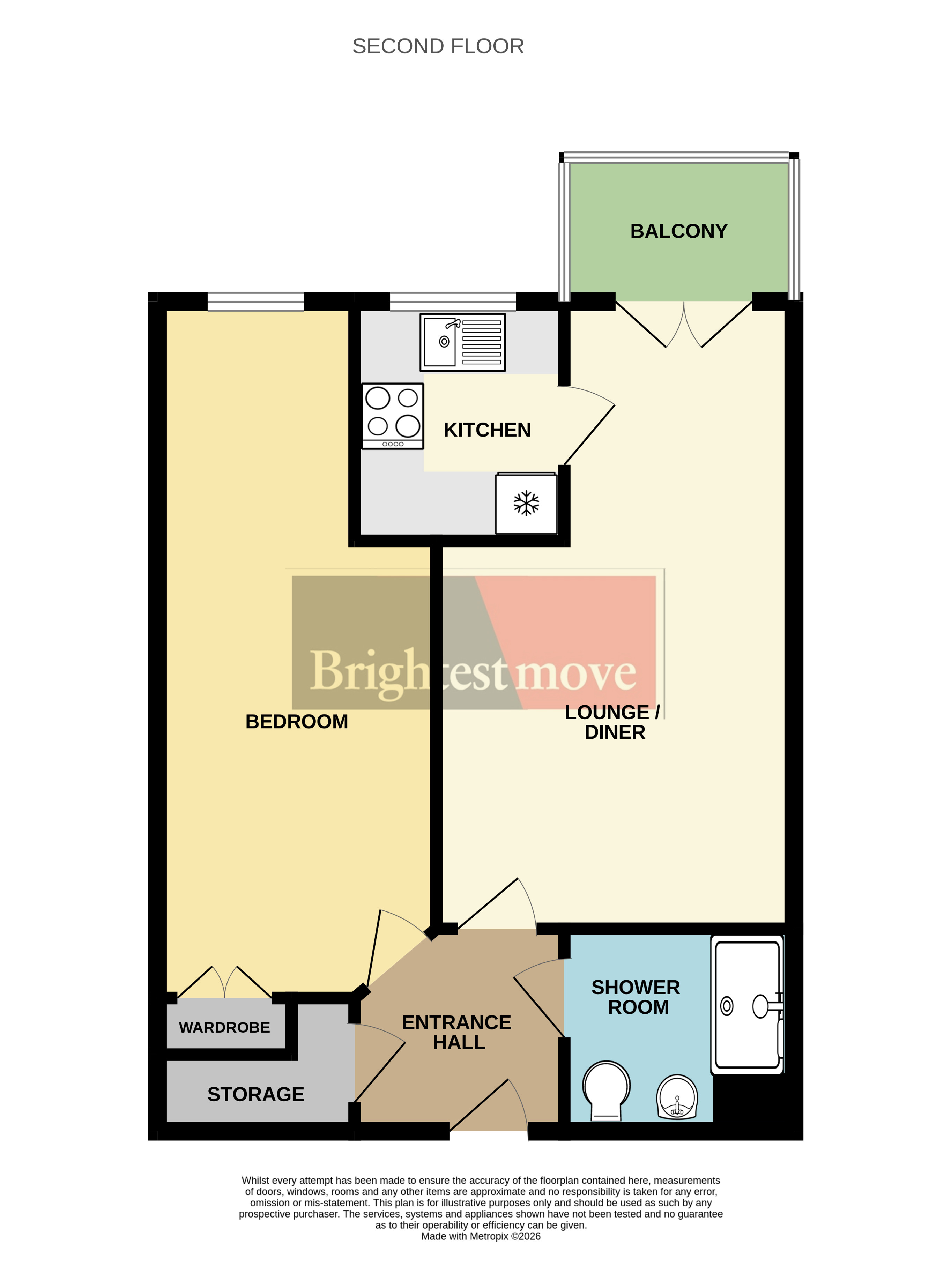 40, Pegasus Court, Weston-super-Mare, North Somerset floorplan