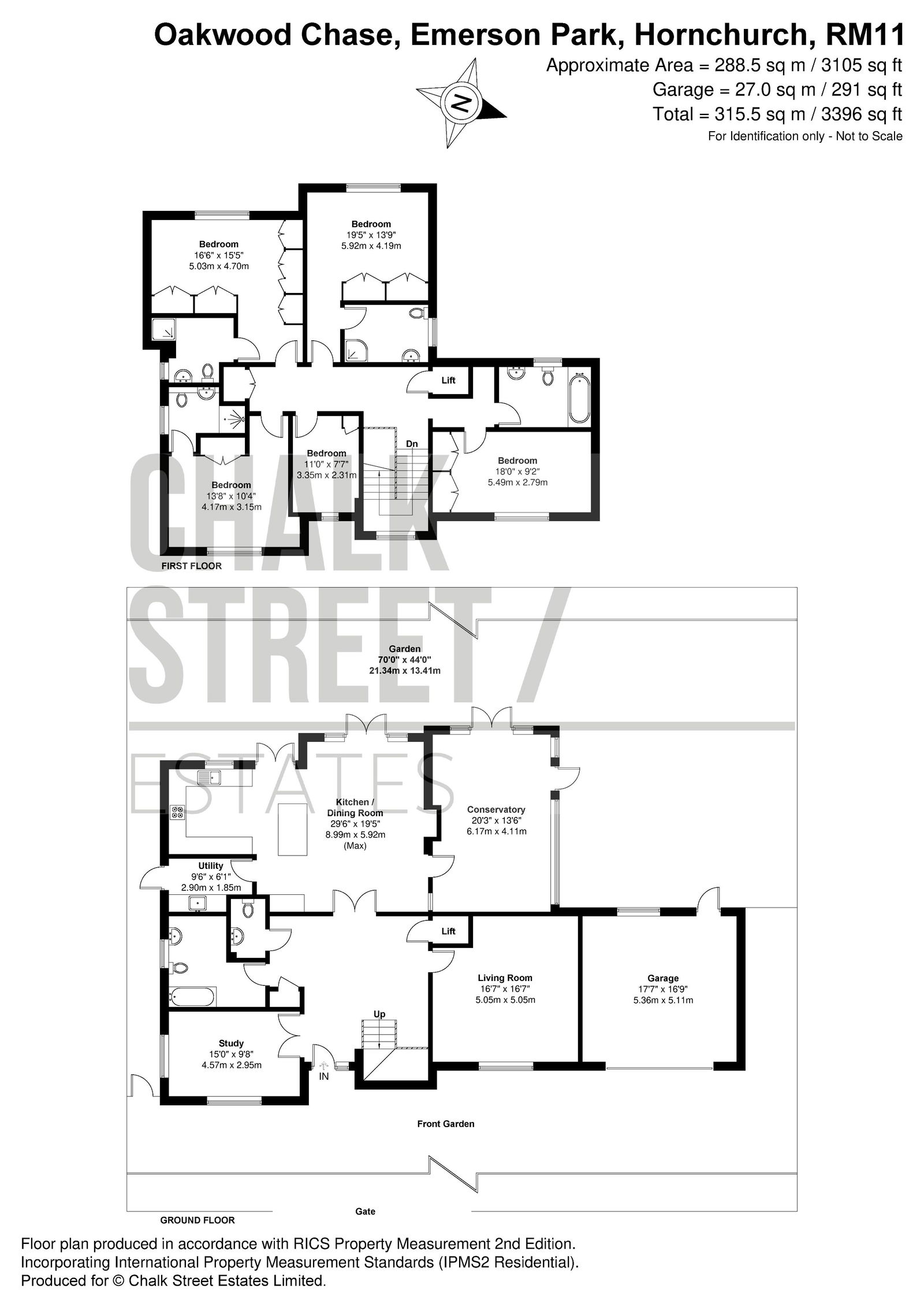 2b, Oakwood Chase, Hornchurch floorplan