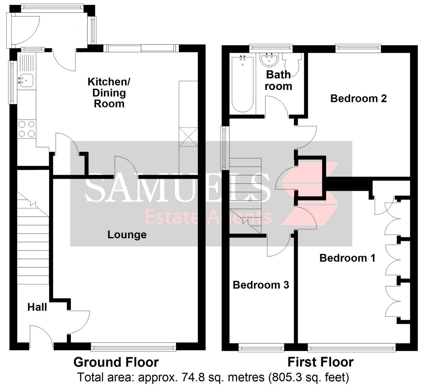 15, Addison Close, Exeter floorplan