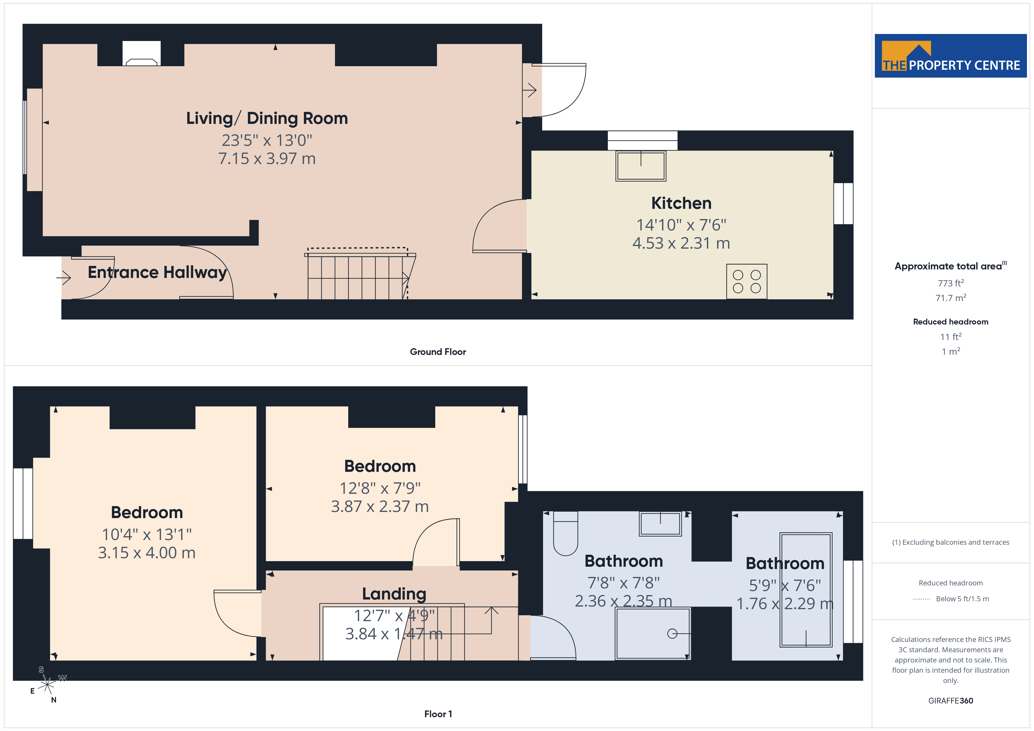 29, Swan Road, Gloucestershire floorplan