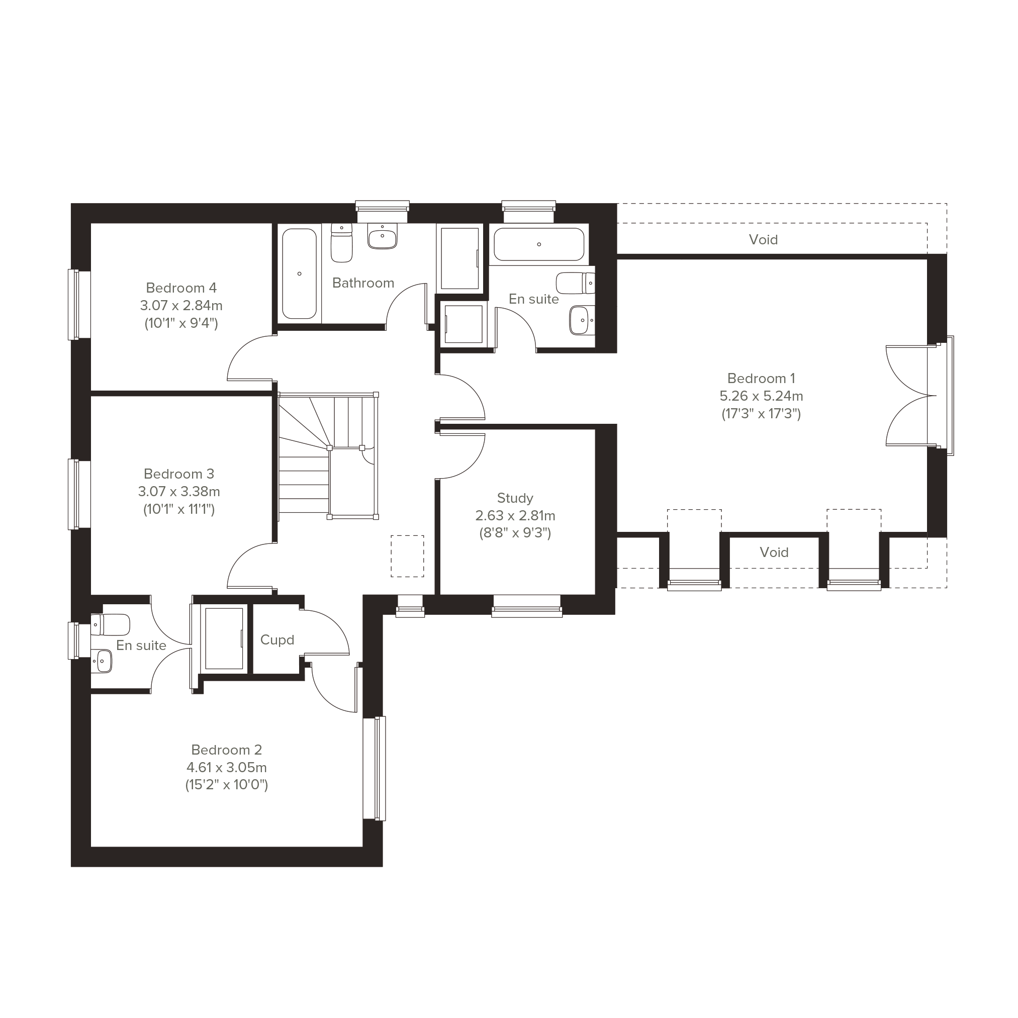 293, Ingleborough Drive, Harrogate floorplan