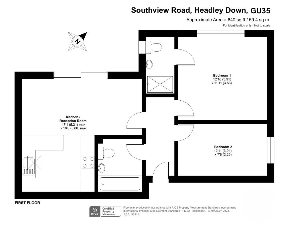 4 Hillcot,, Southview Road, Headley Down floorplan