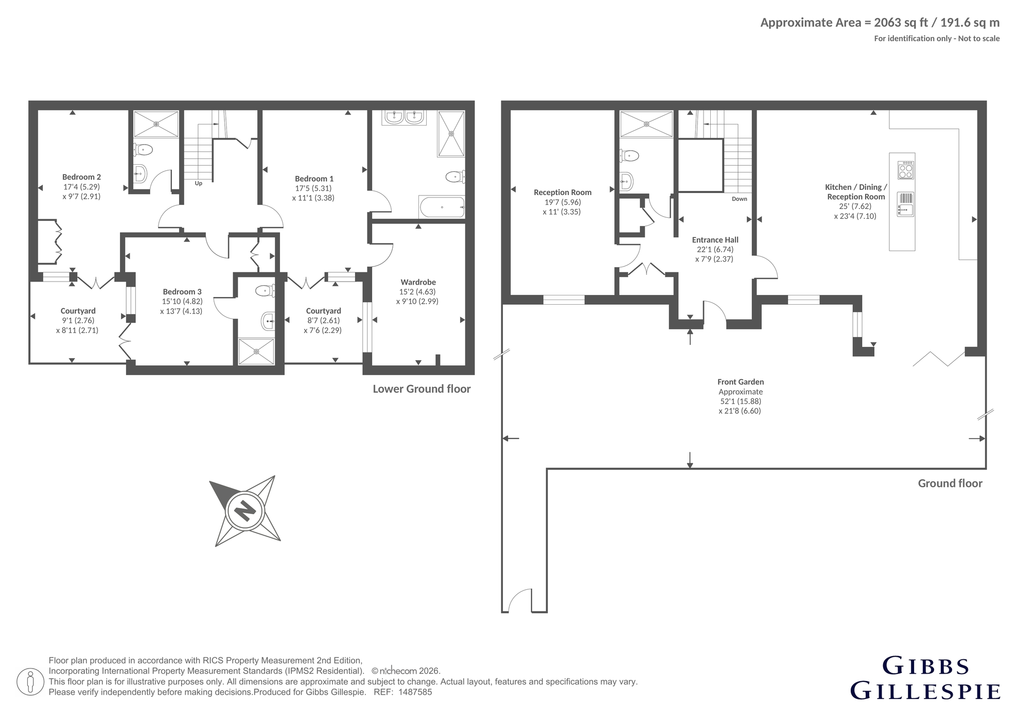 43, Rosemont Road, London floorplan