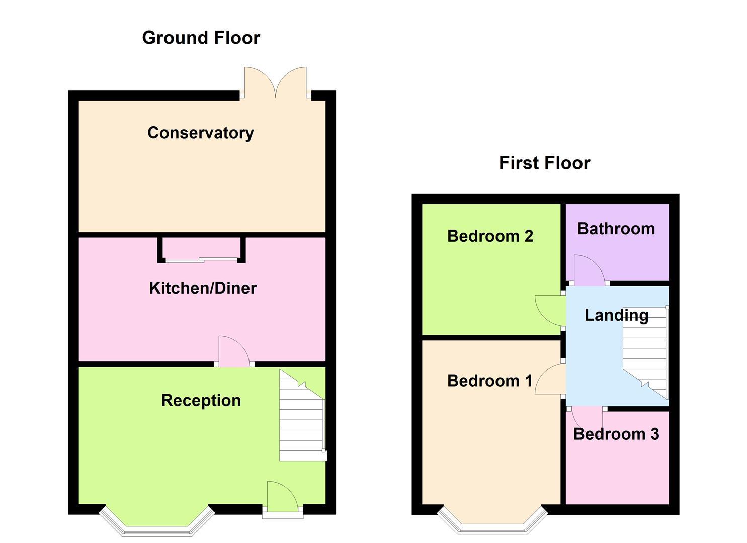 106, Acheson Road, Hall Green floorplan