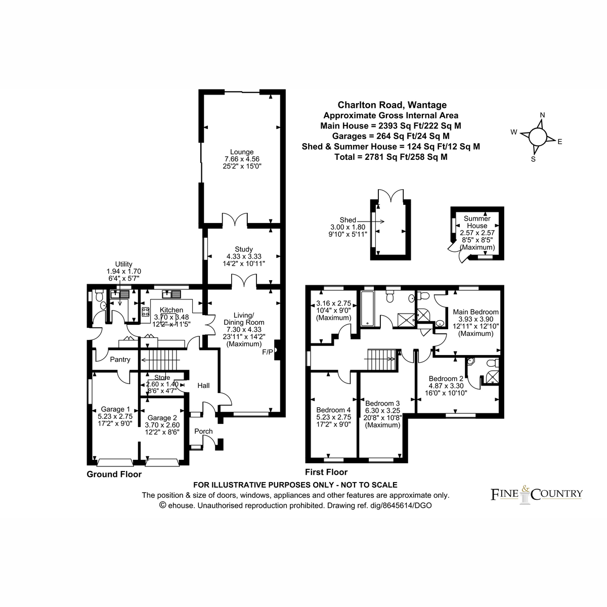77, Charlton Road, Wantage floorplan