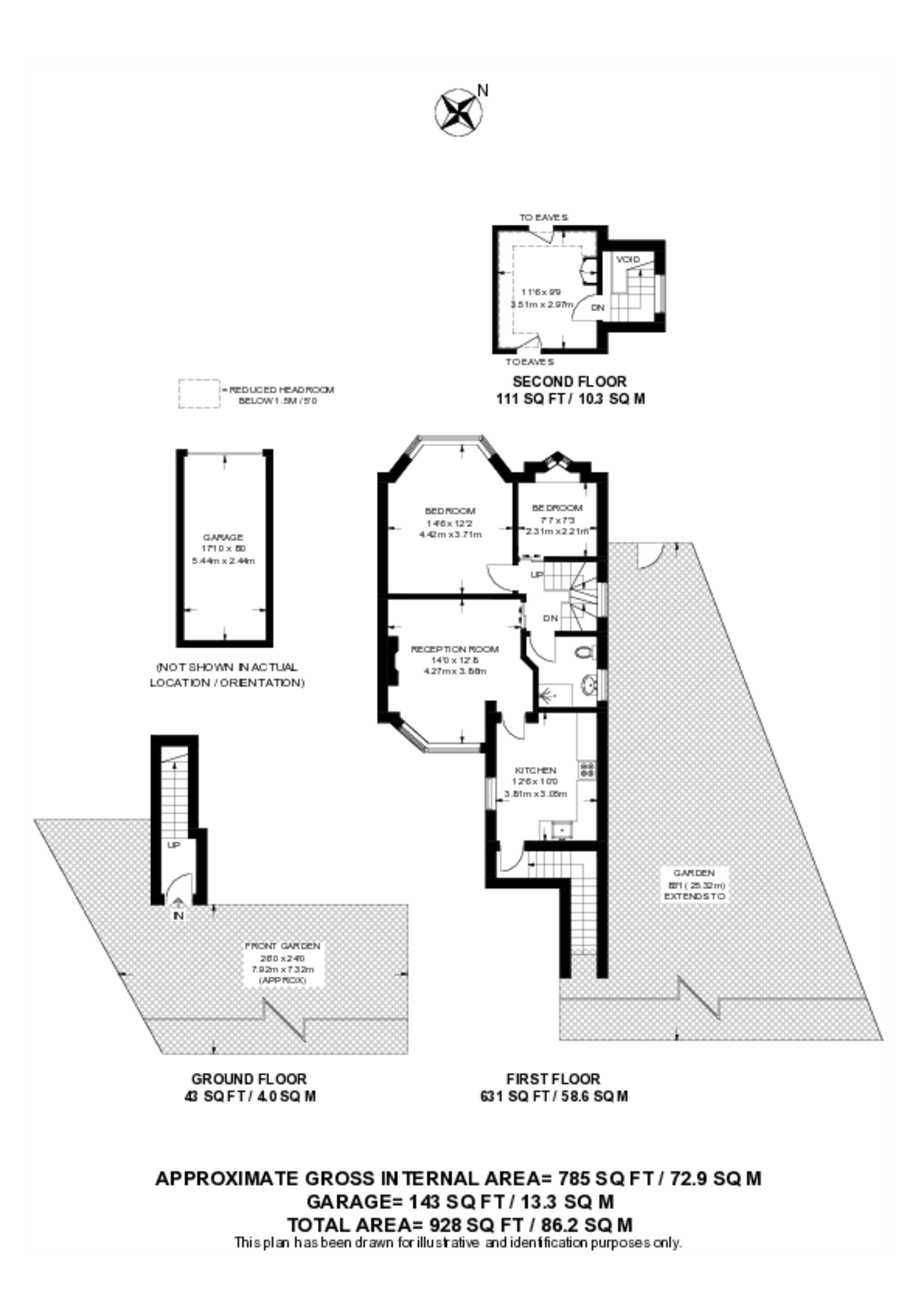 Wells Drive, Kingsbury floorplan