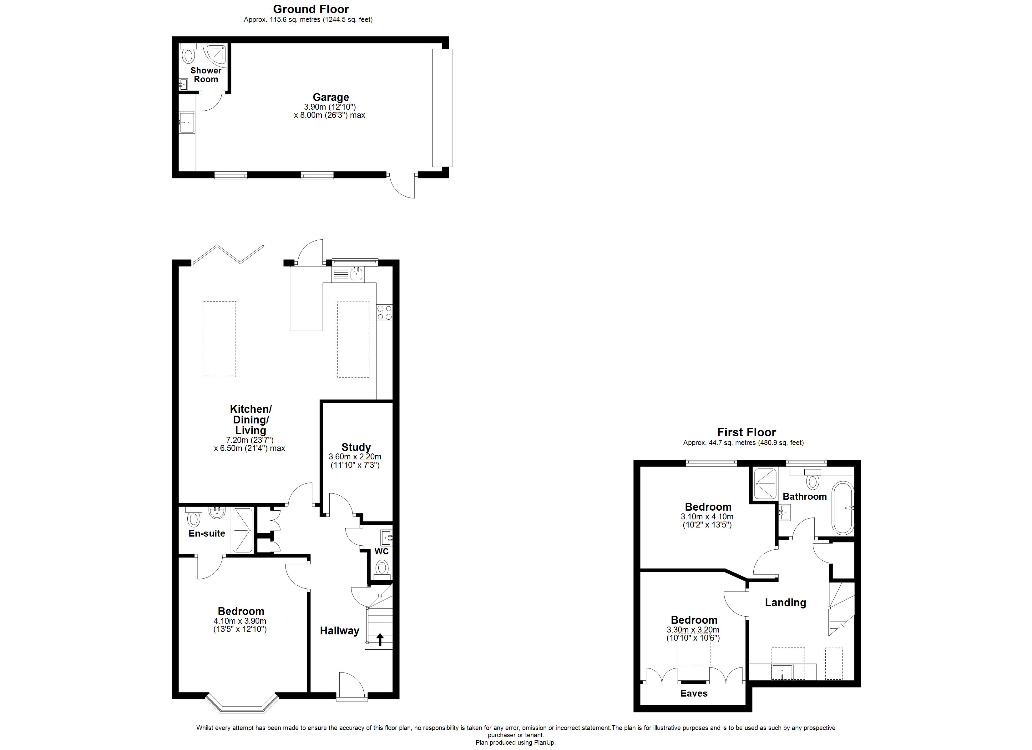 1, Ash Grove, Enfield floorplan