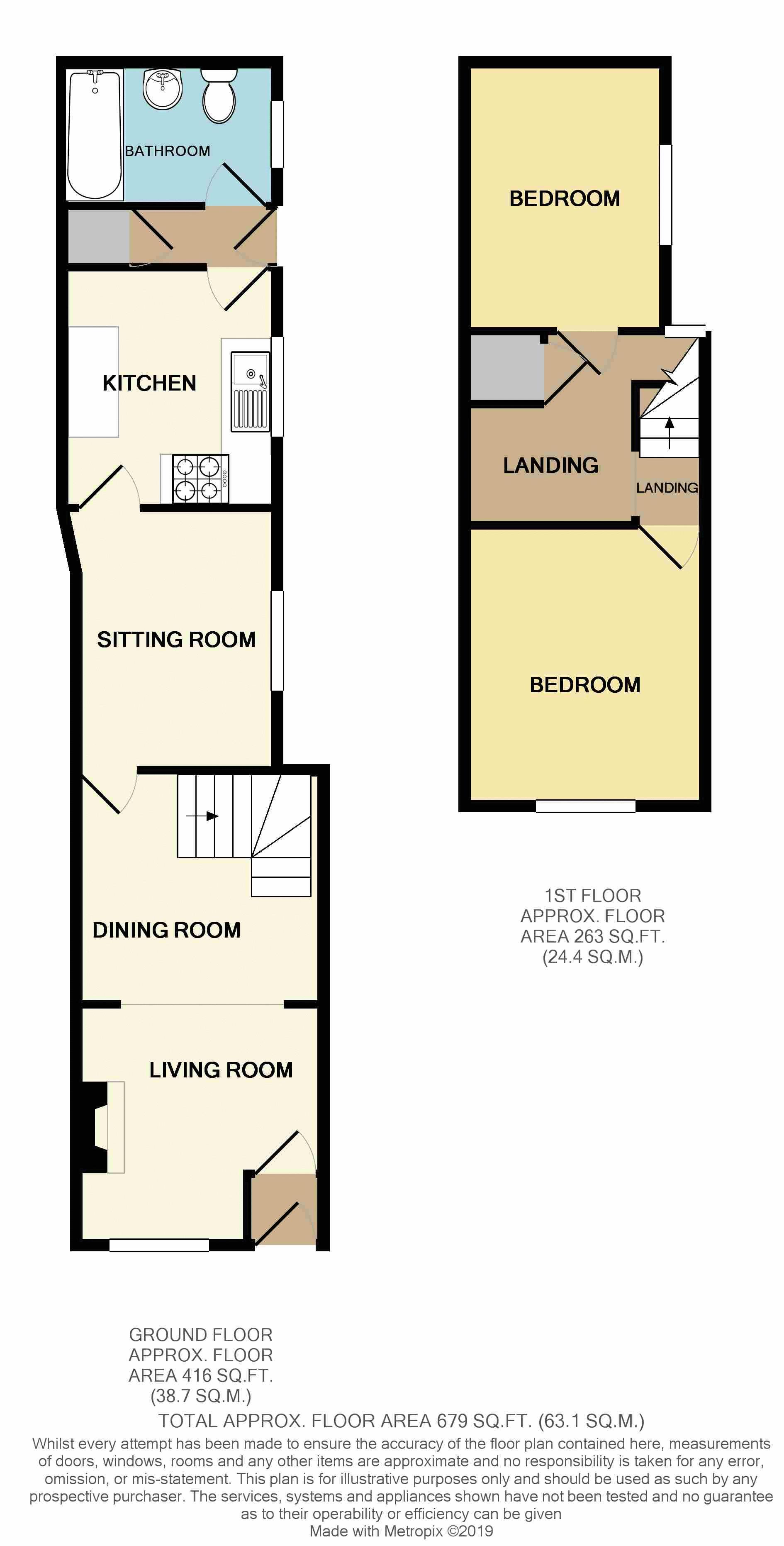 2 Bedrooms Terraced house for sale in Rifle Street, Blaenavon, Pontypool NP4