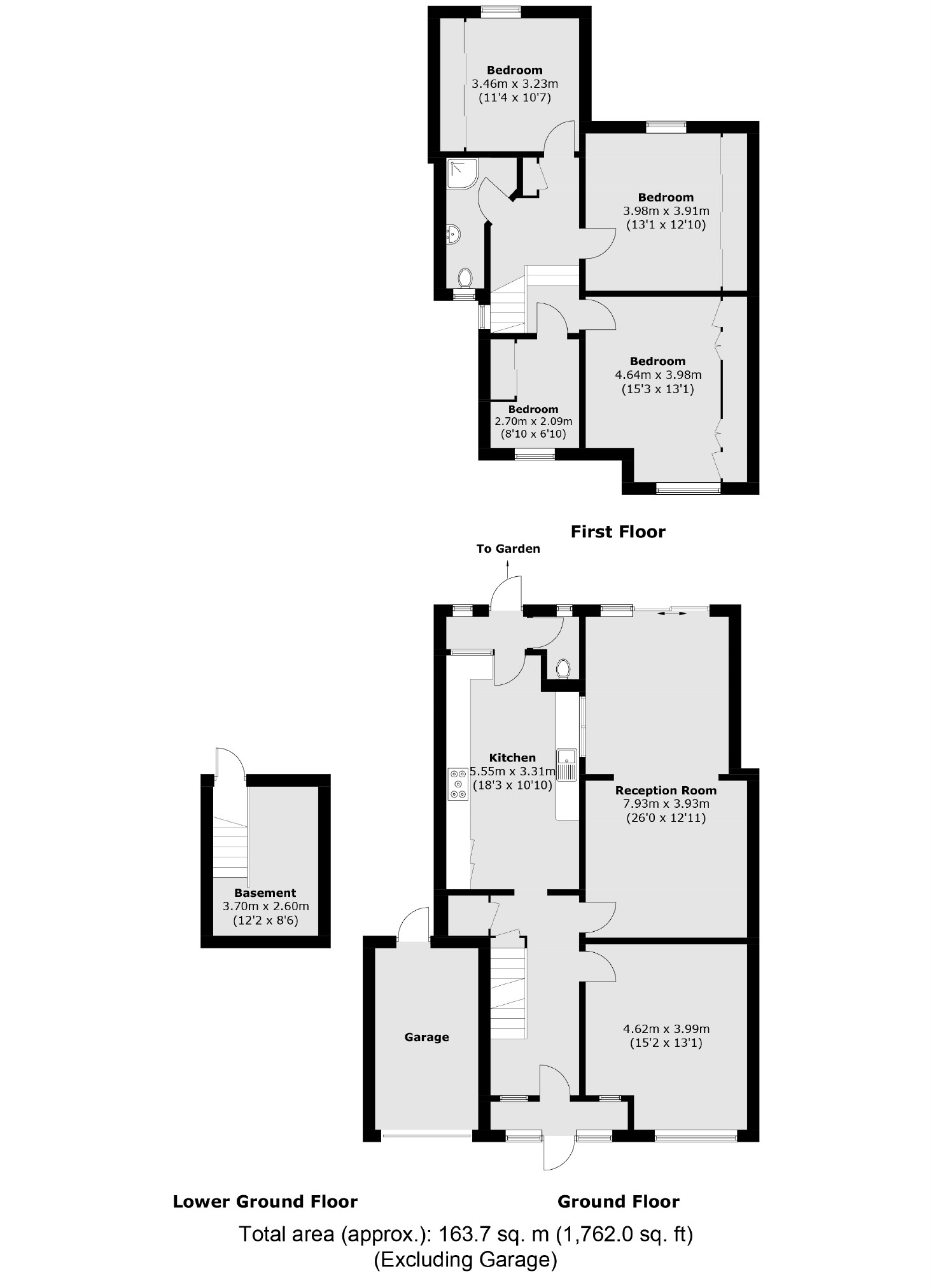 9, Rowsley Avenue, London floorplan