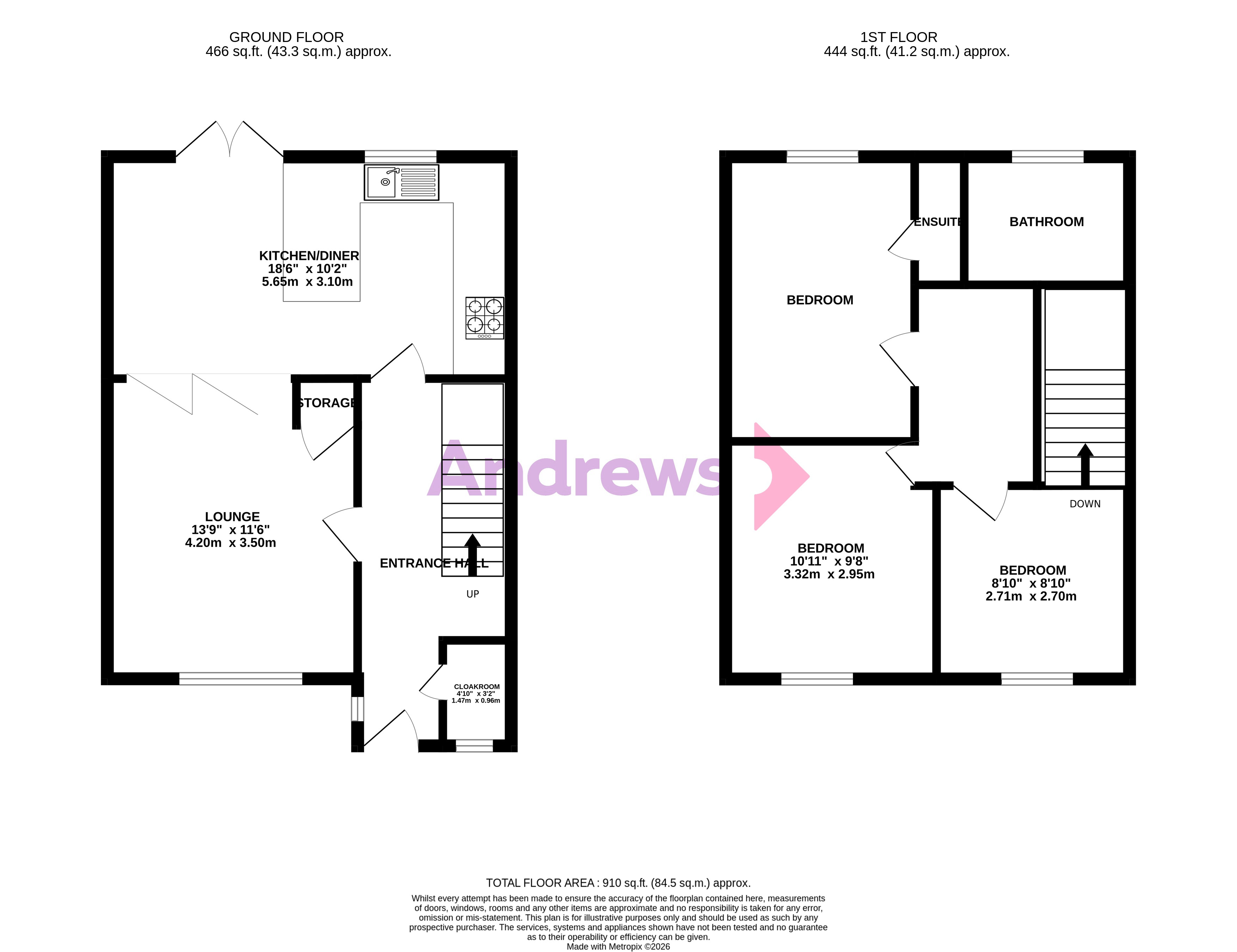 27, Southwood Avenue, Somerset floorplan