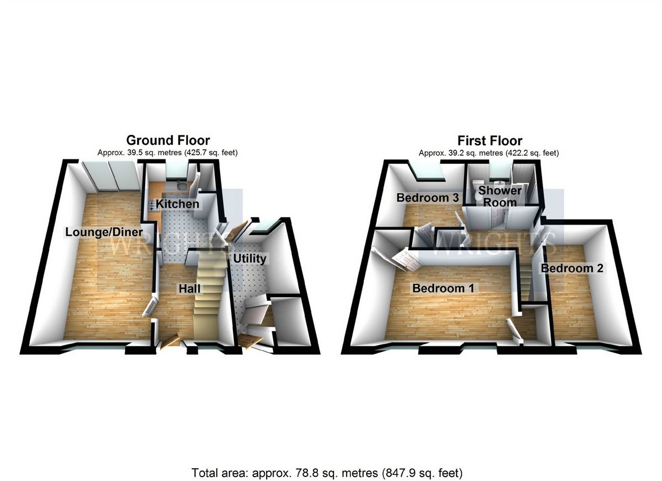 3 Bedrooms Terraced house for sale in Veritys, Hatfield, Hertfordshire AL10