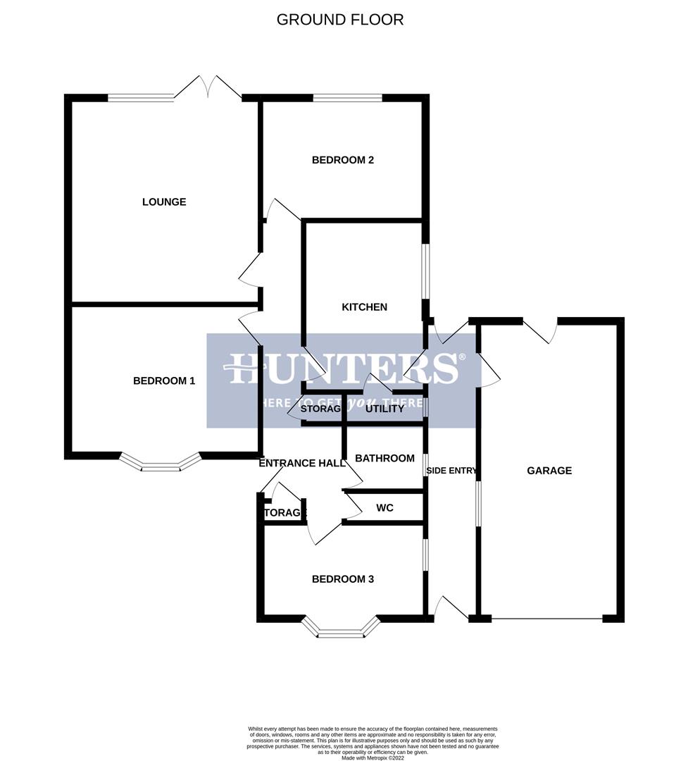 The Broadway, Stourbridge DY8, 3 bedroom semidetached bungalow for