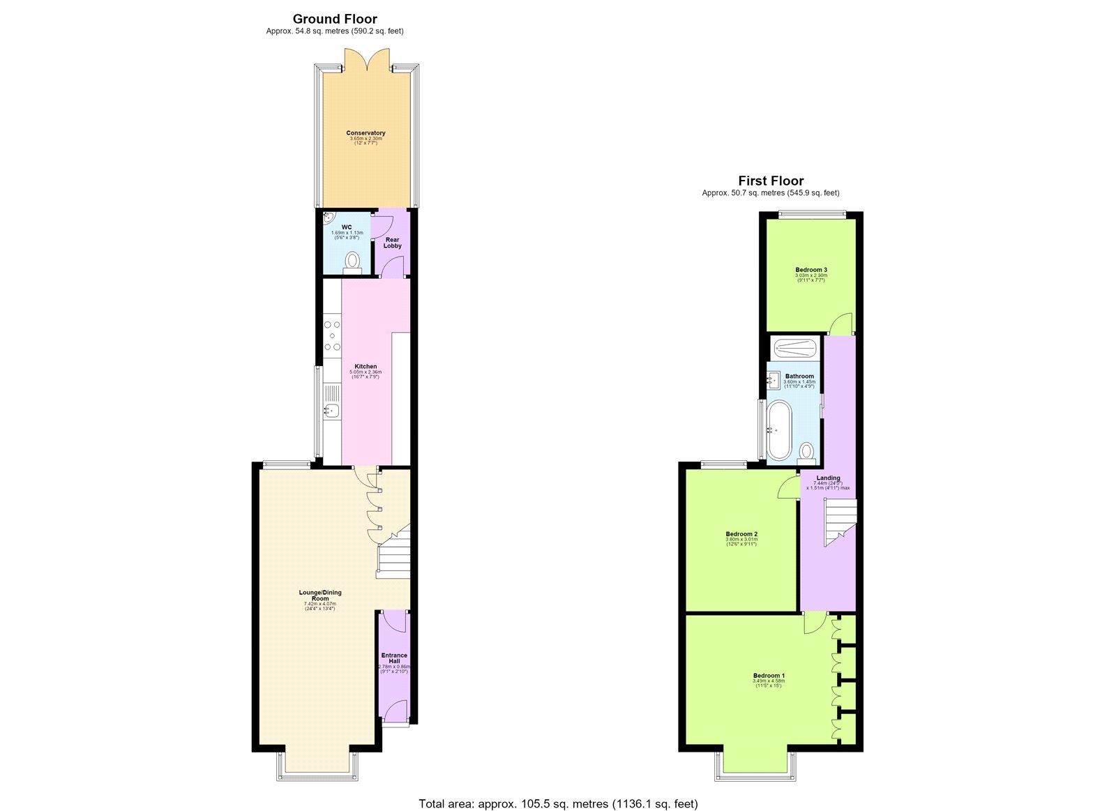71, Shrublands Avenue, Hertfordshire floorplan