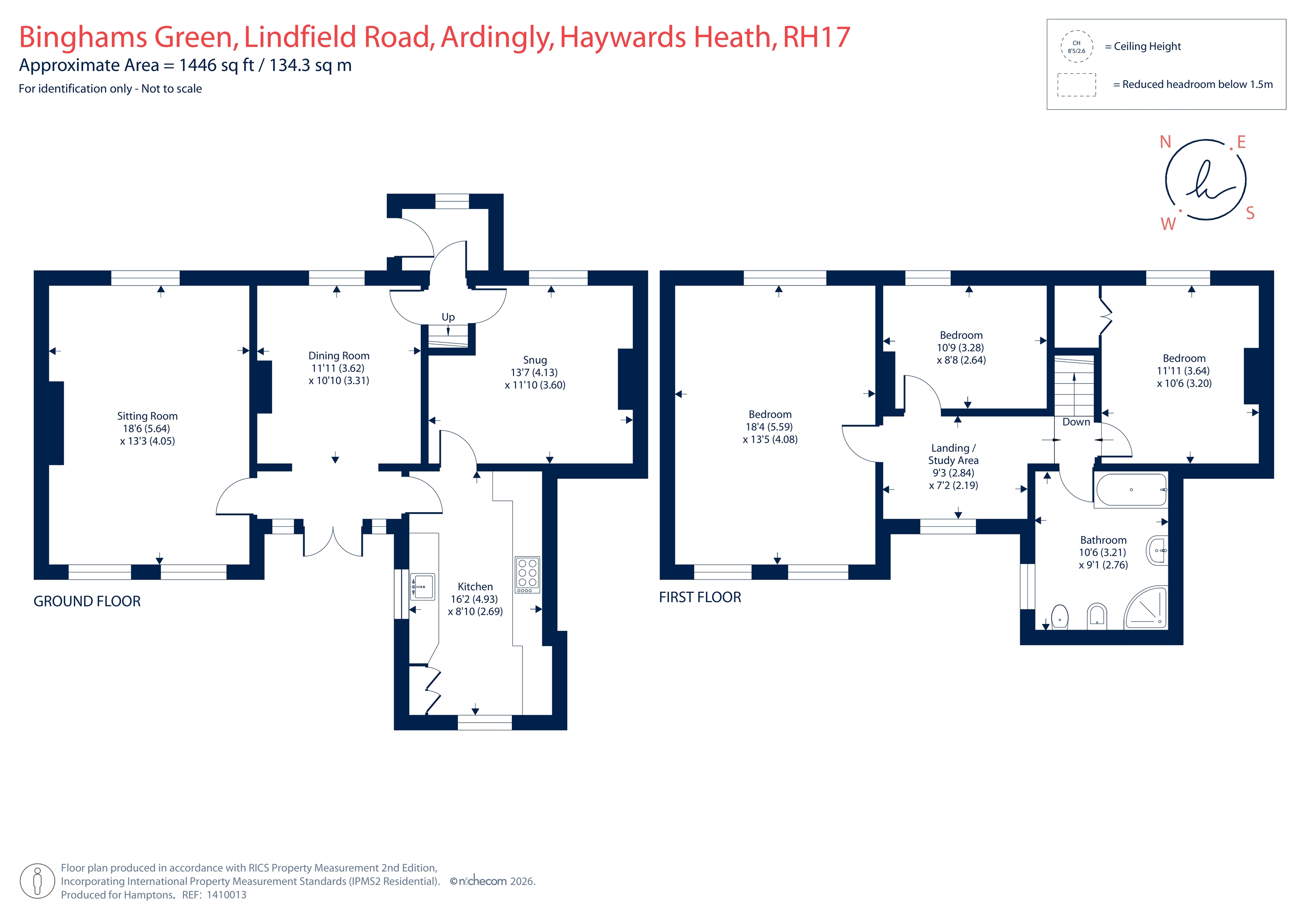 1 Binghams Green, Lindfield Road, Ardingly floorplan