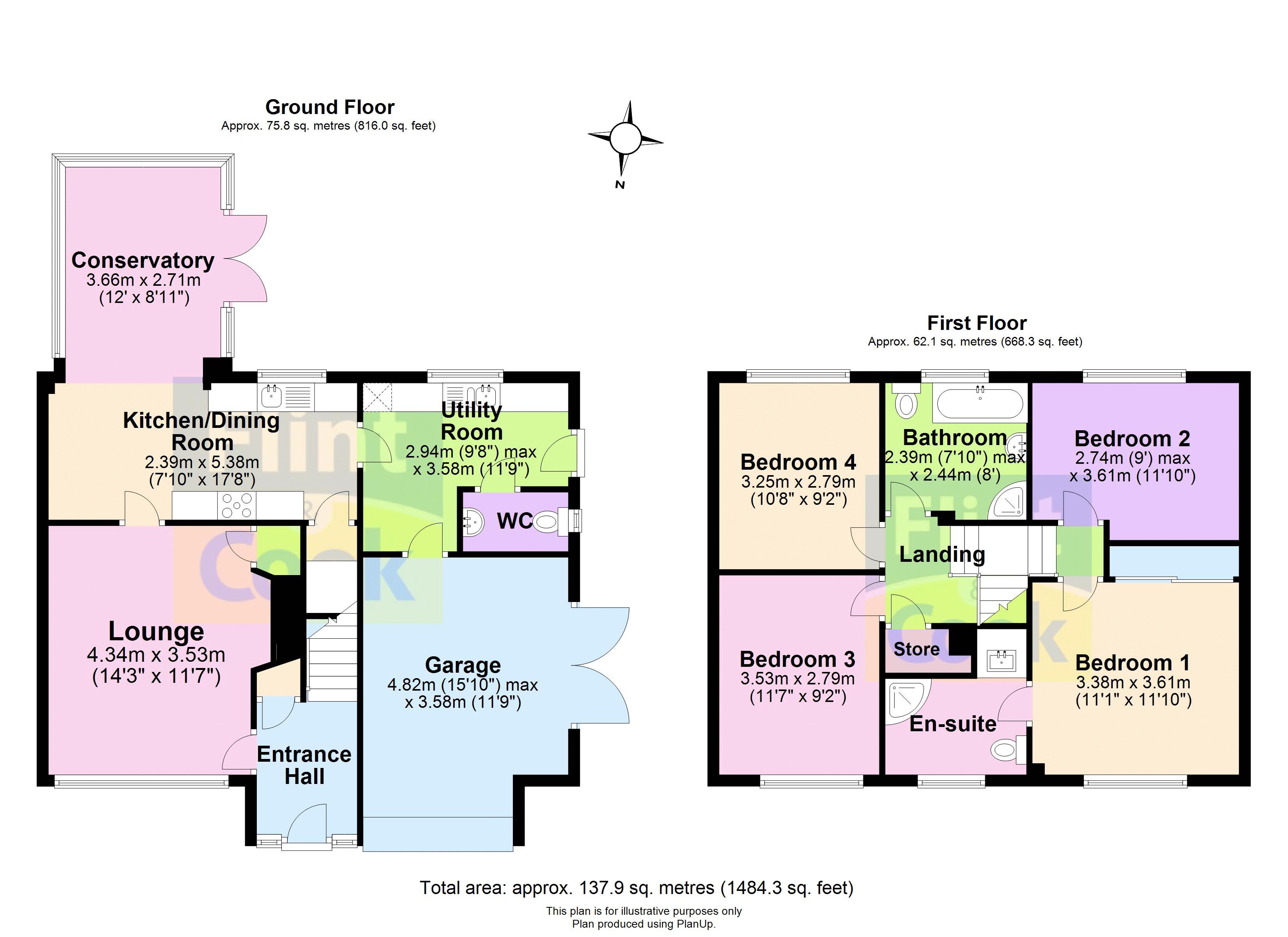 Poole Close, Hereford HR2, 4 bedroom semidetached house for sale