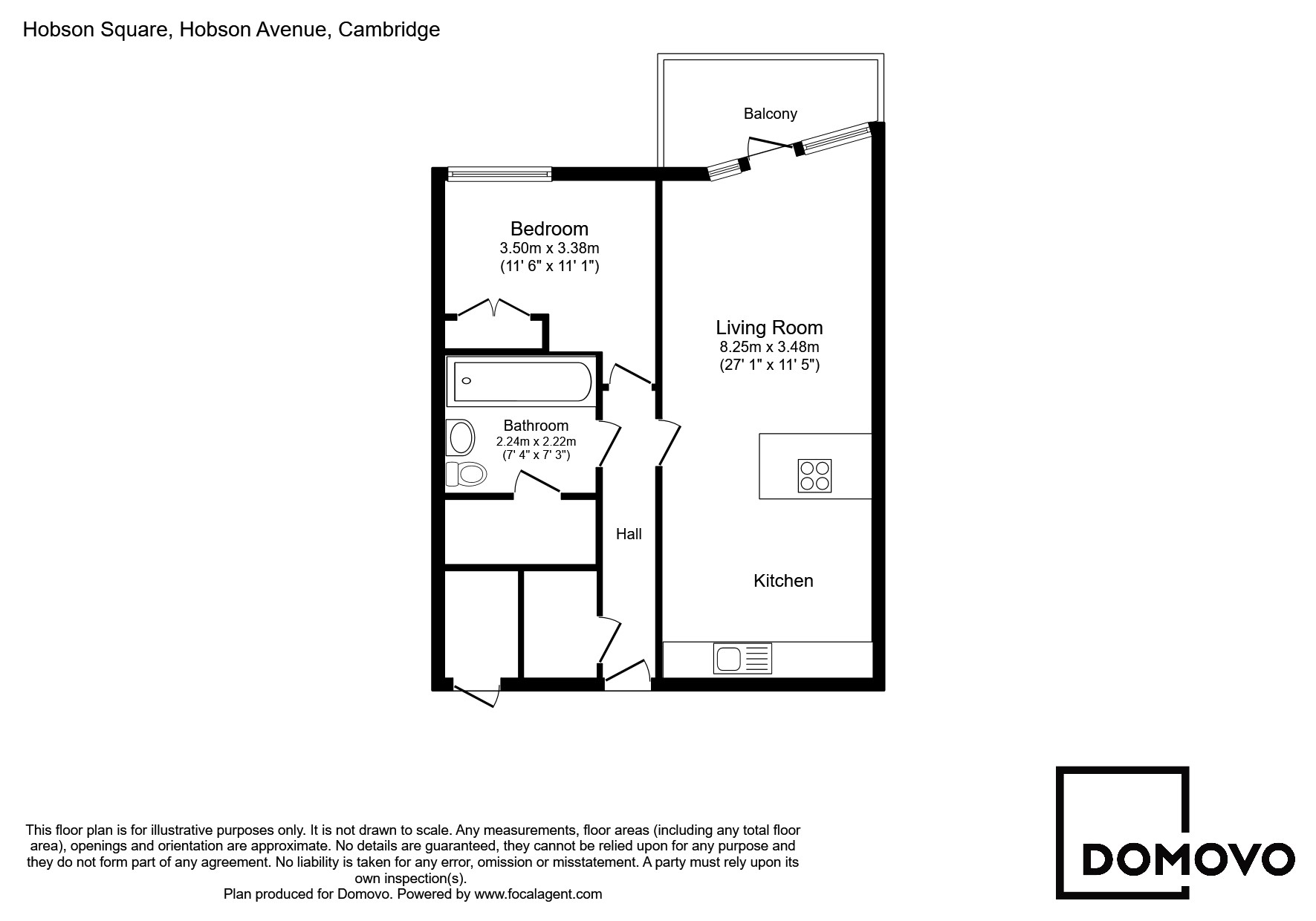 Hobson Avenue, Trumpington Cb2, 1 Bedroom Flat For Sale - 63351371 