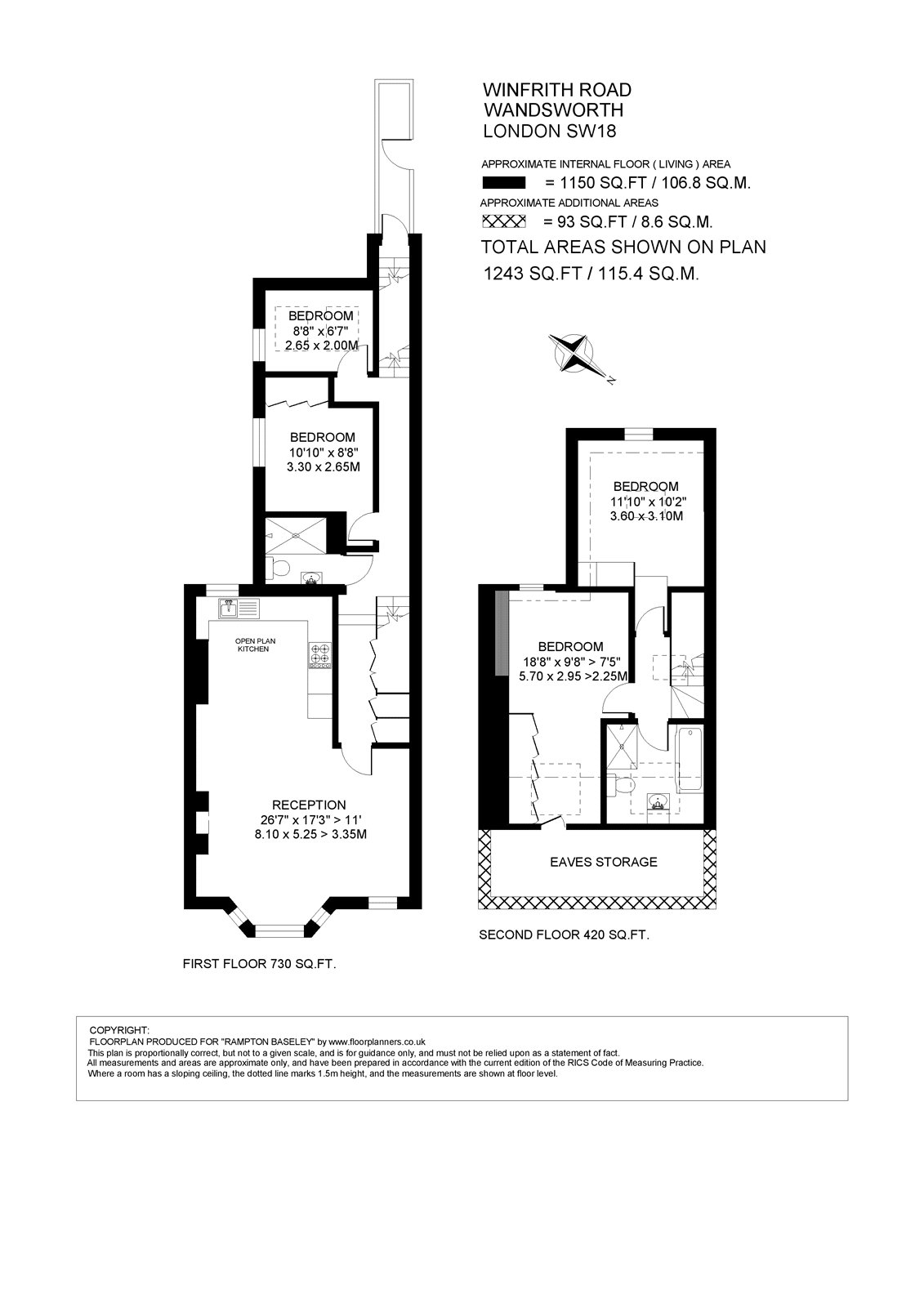 Winfrith Road, London floorplan