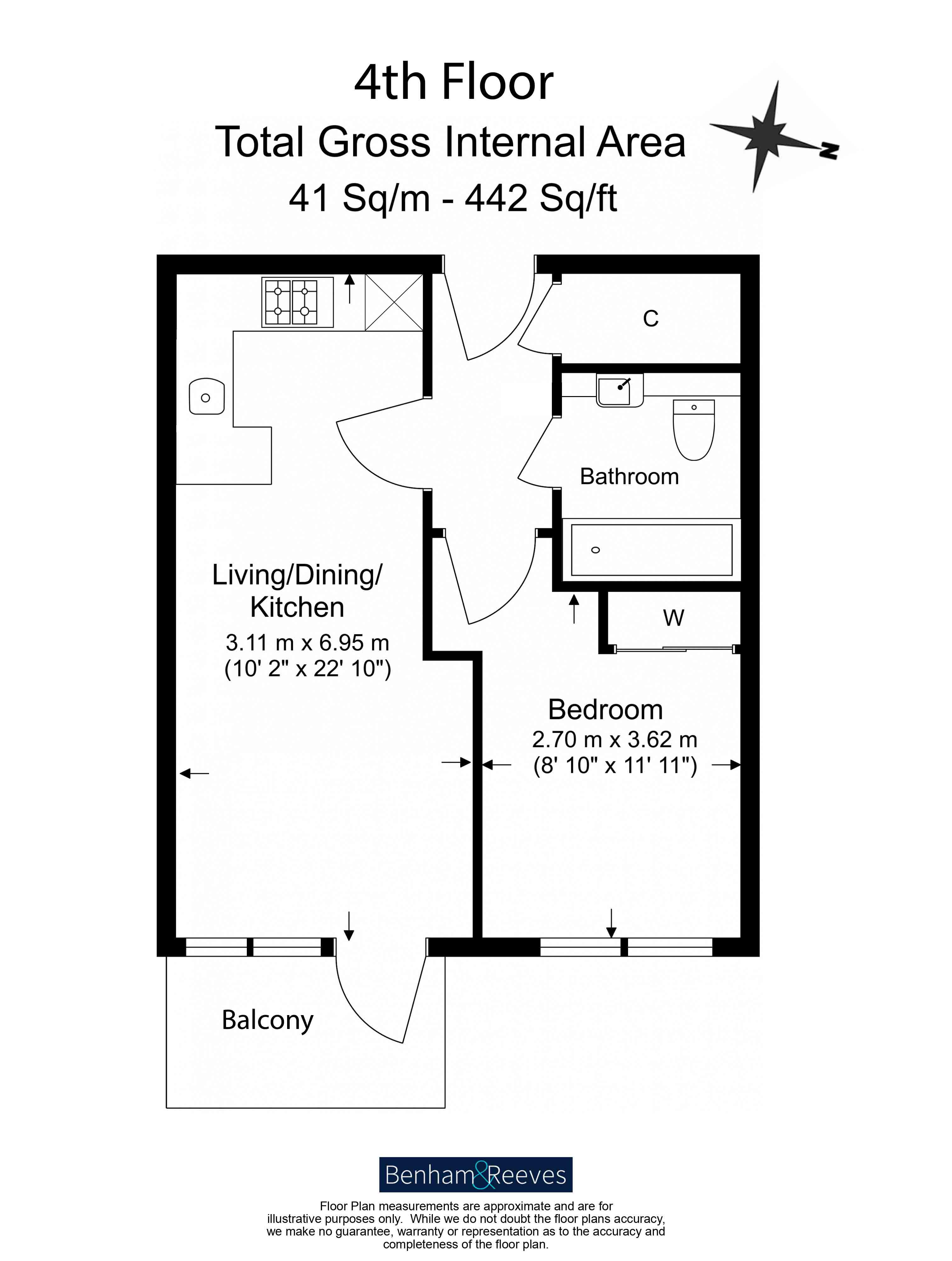 Longfield Avenue, Ealing floorplan