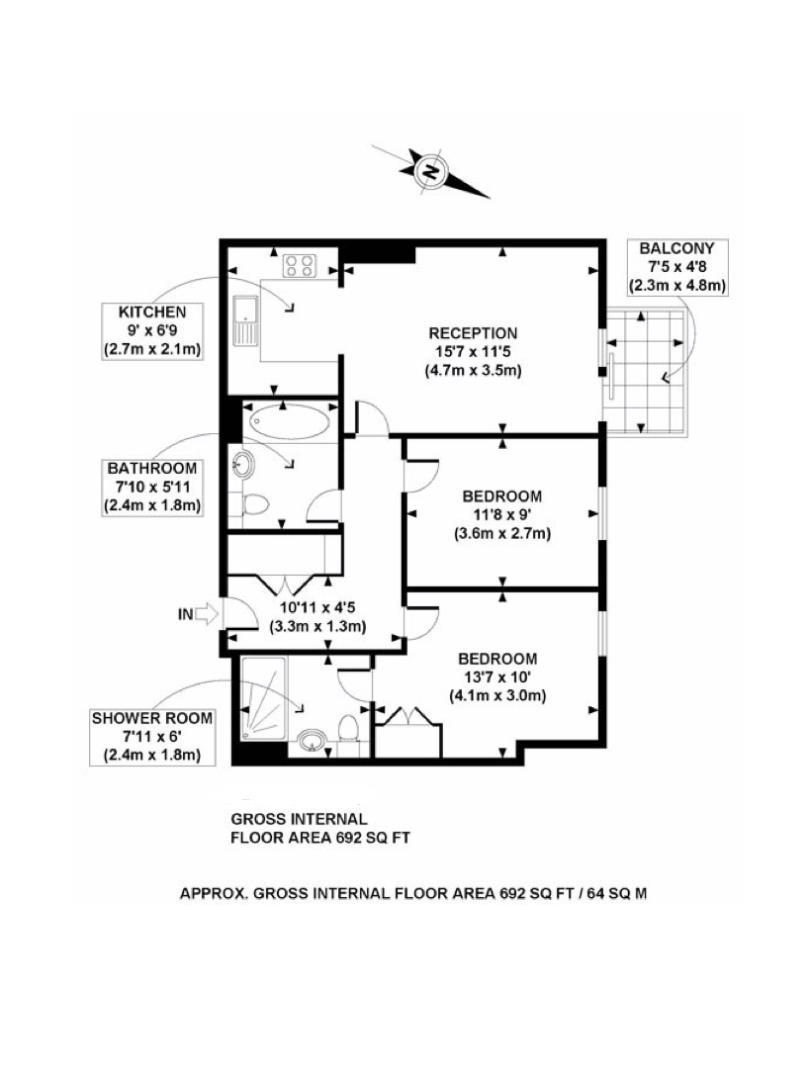 20 Gillingham Street, London floorplan
