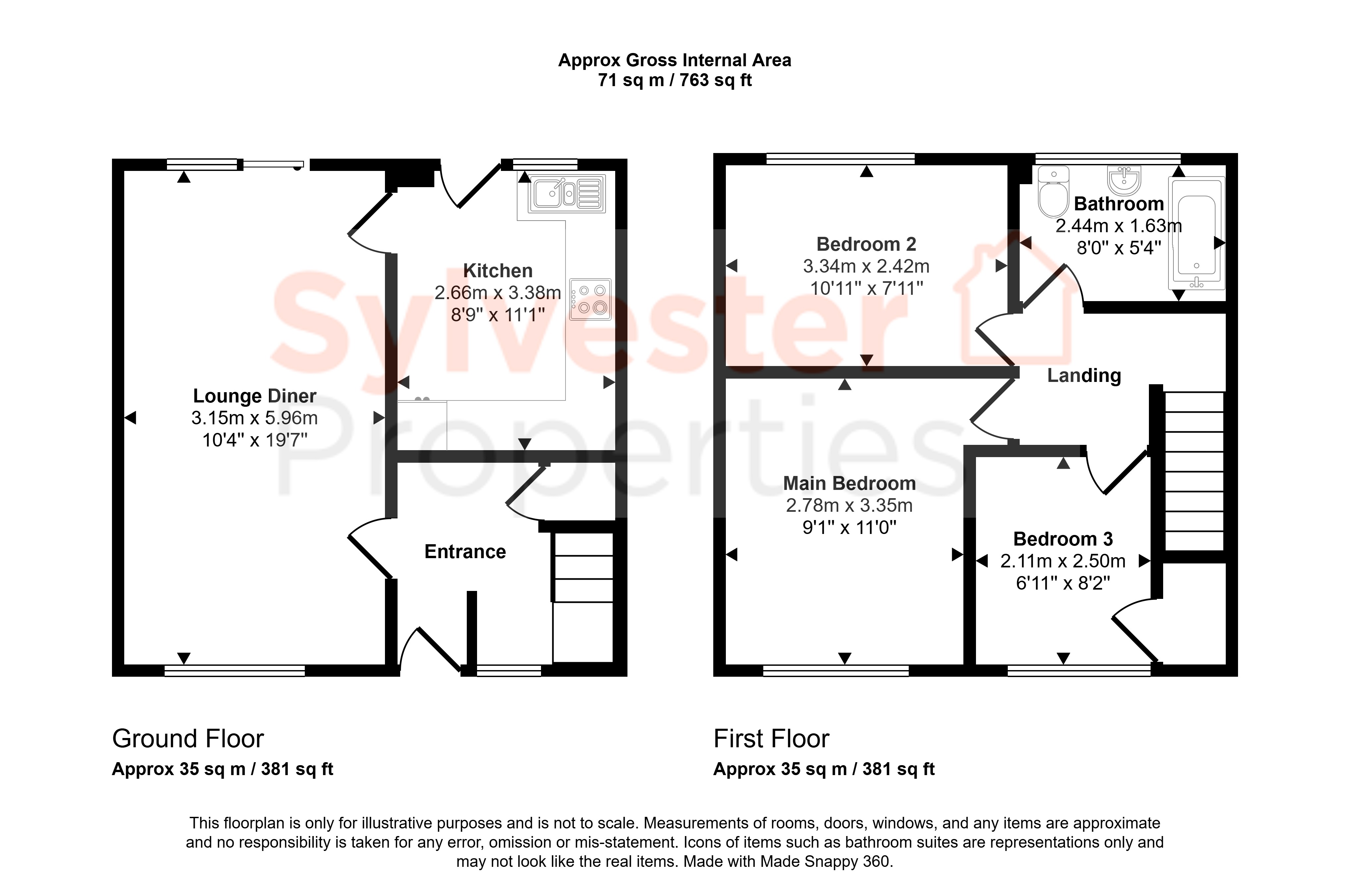 53, Eastfields, Stanley floorplan