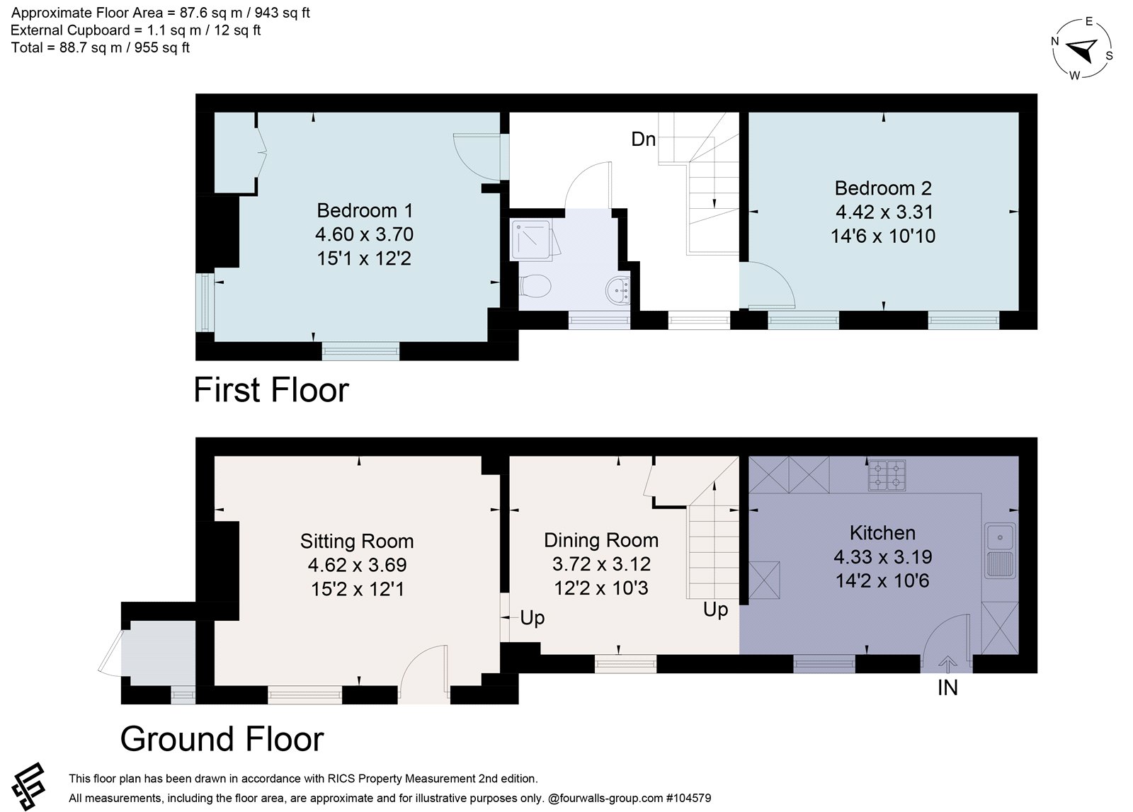3 Old Baptist Chapel Court,, Church Street, Gloucestershire floorplan