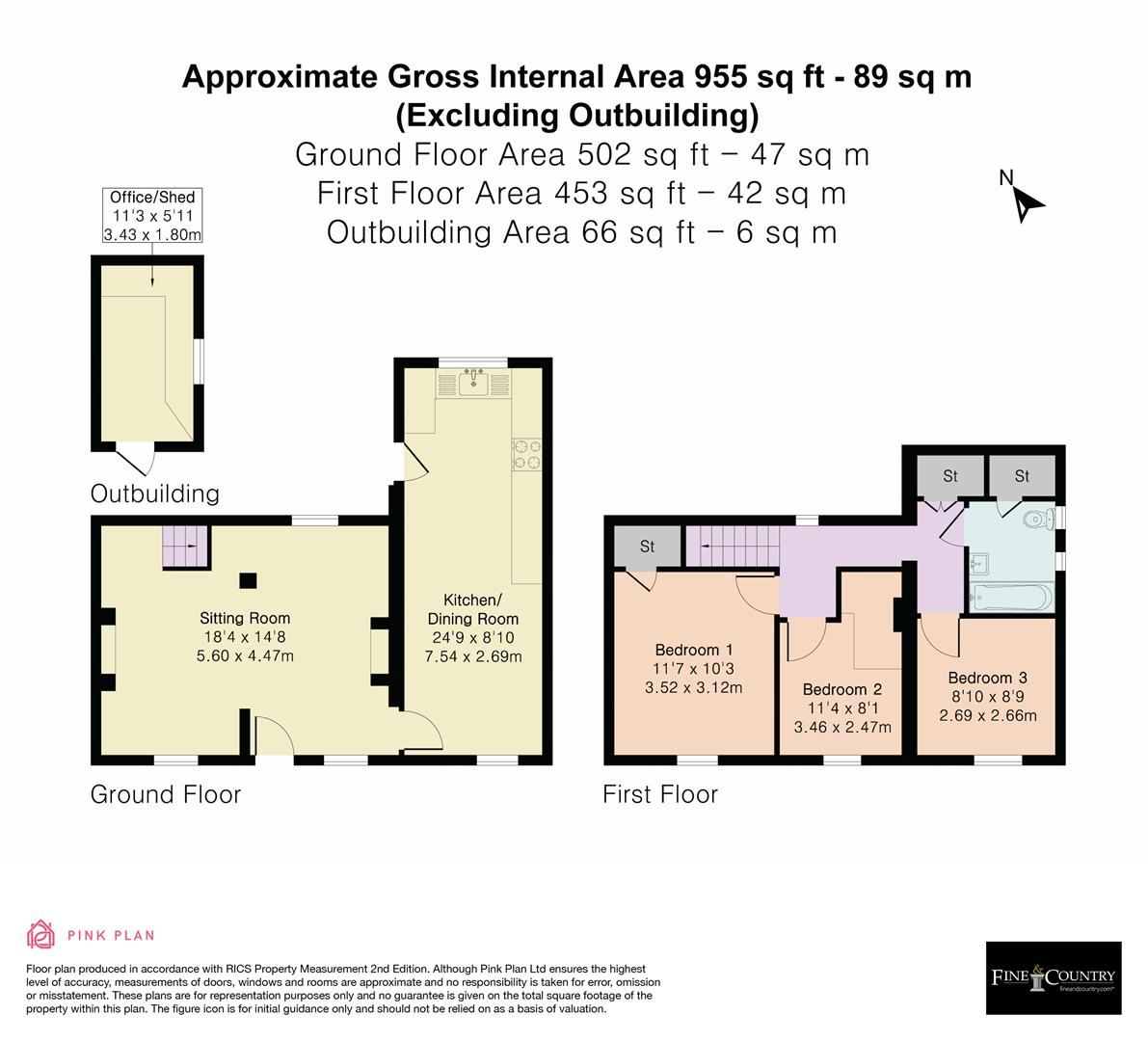 9, Fewcott Road, Fritwell floorplan