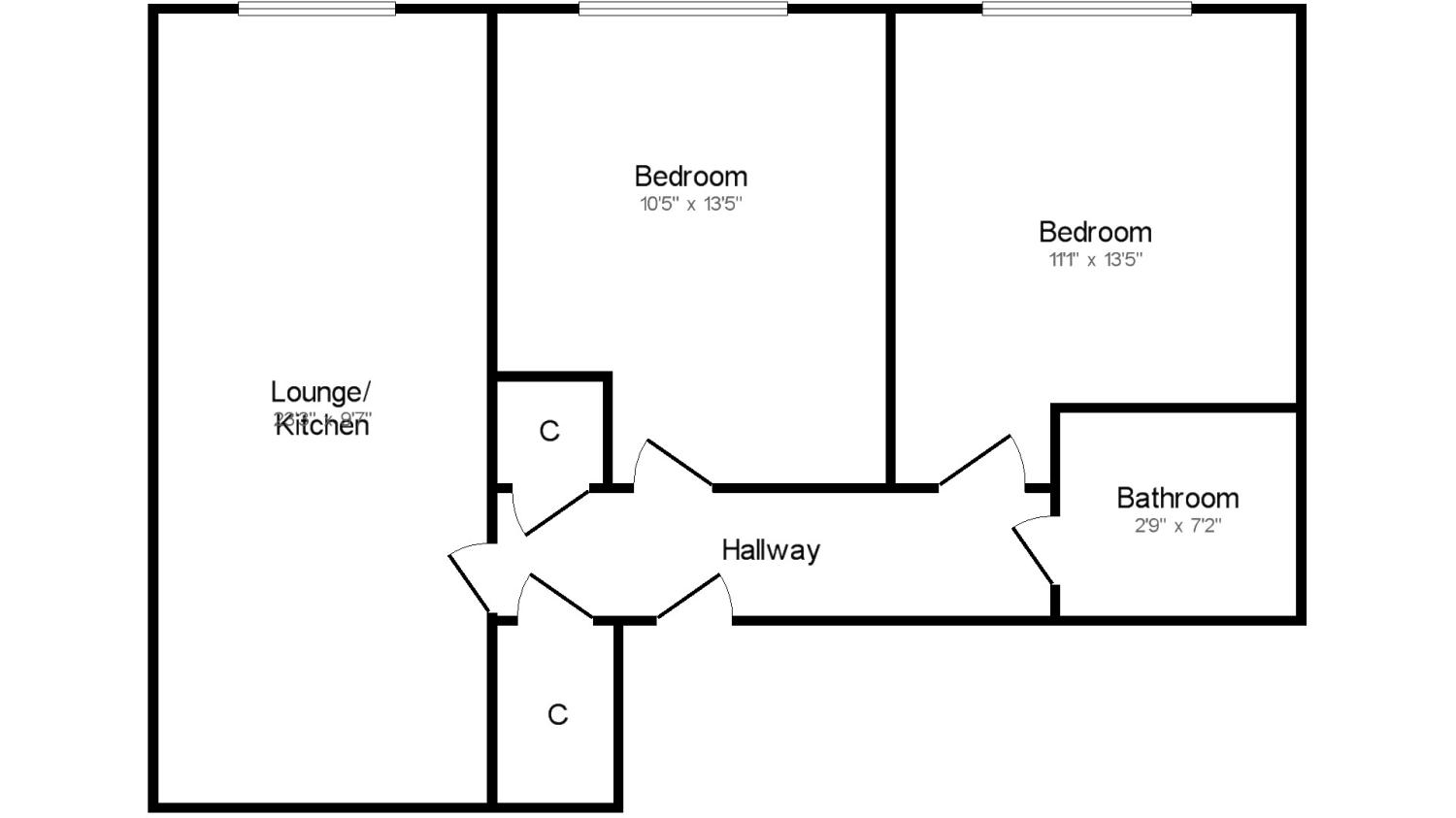 2 Bedrooms Flat for sale in Fulbourne Road, London E17