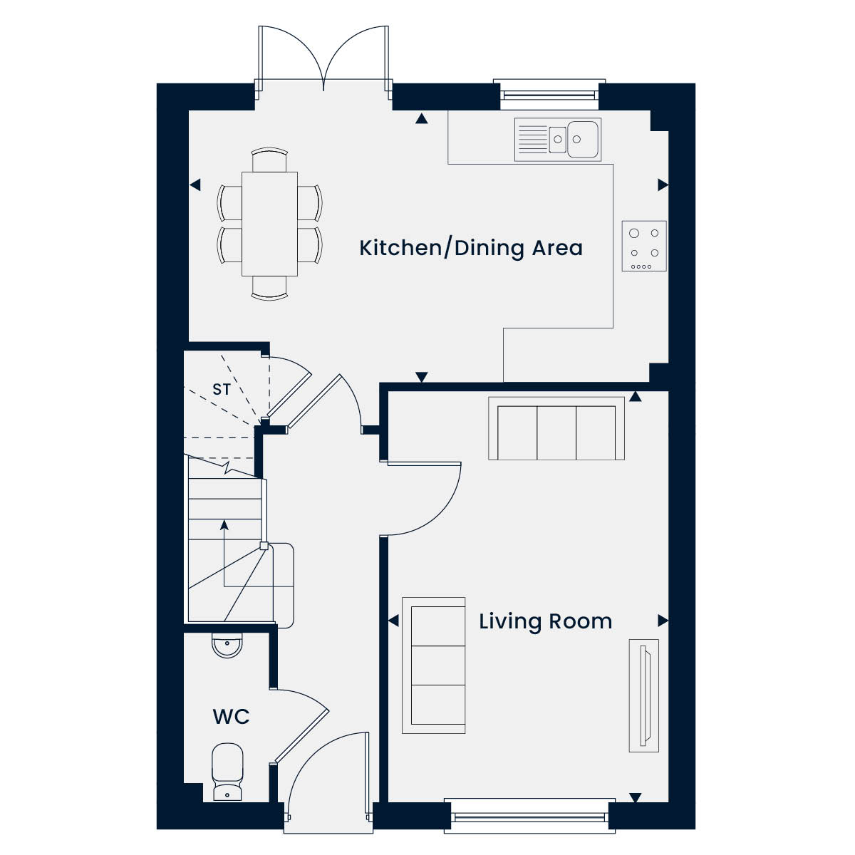 253, 1 Eagle Road, Hardingstone, Northampton floorplan