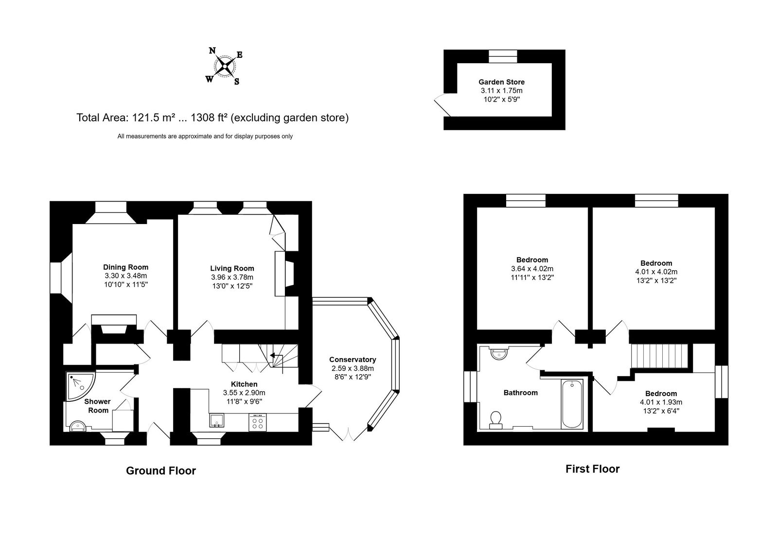 Honeysuckle Cottage, 35 The Street, Chippenham floorplan