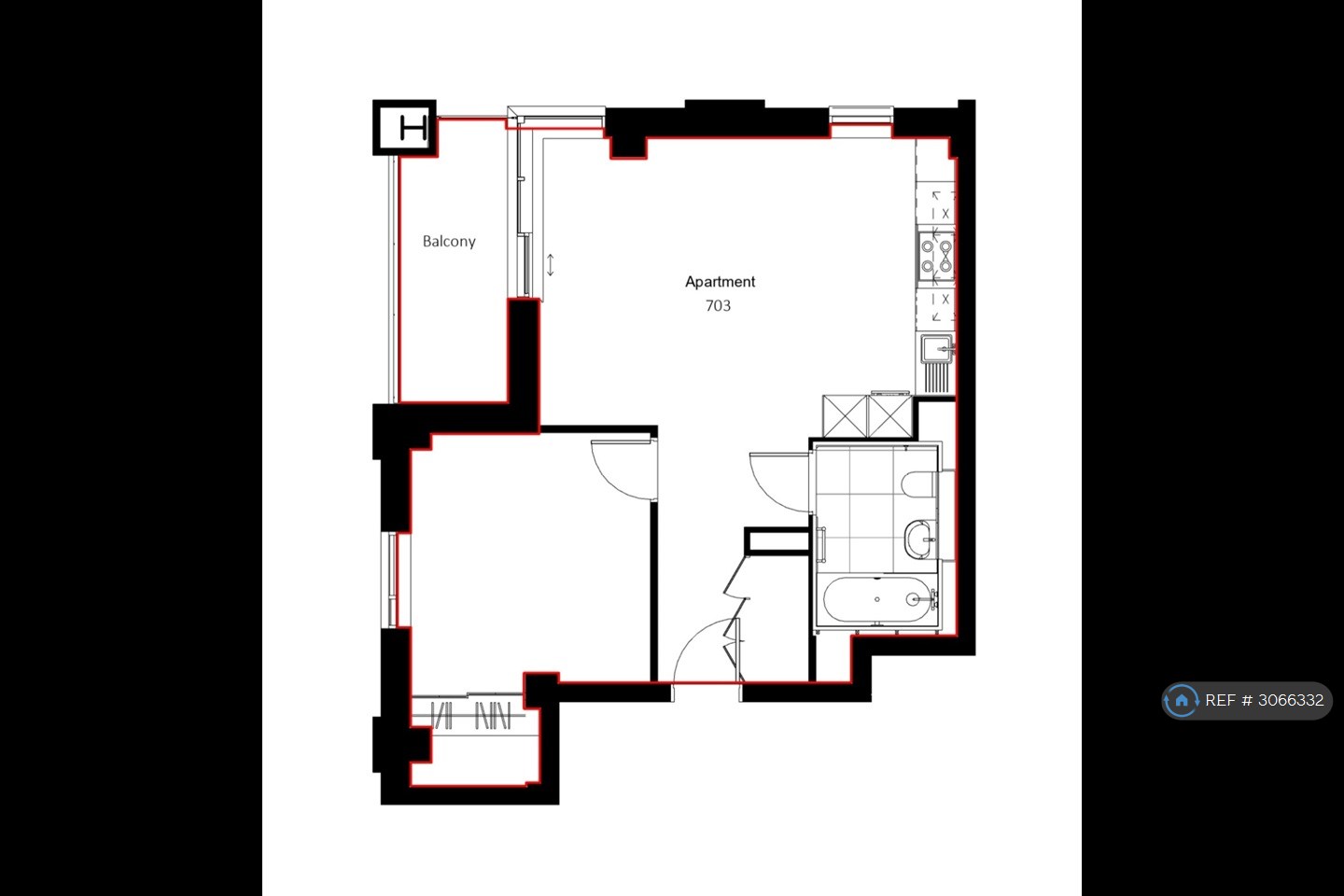 B Railings Middlewood Locks, Shale Lane, Salford floorplan