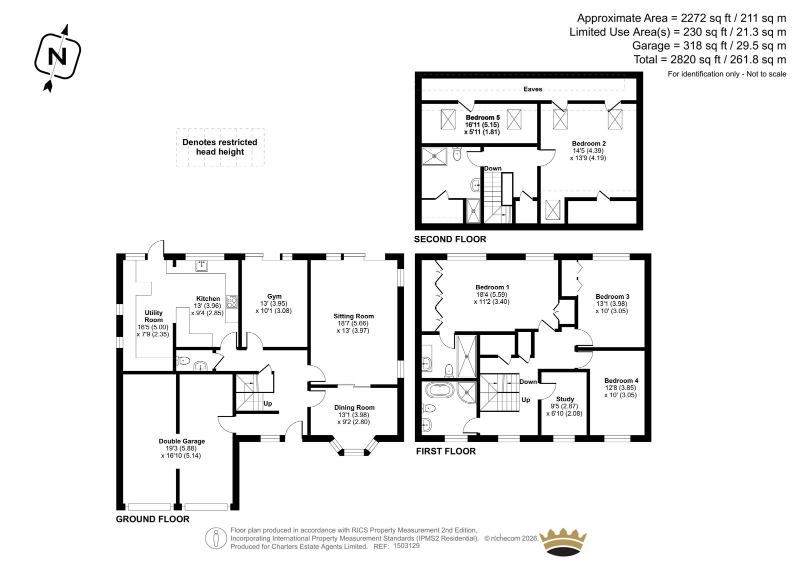 5, Cherry Tree Close, West Sussex floorplan