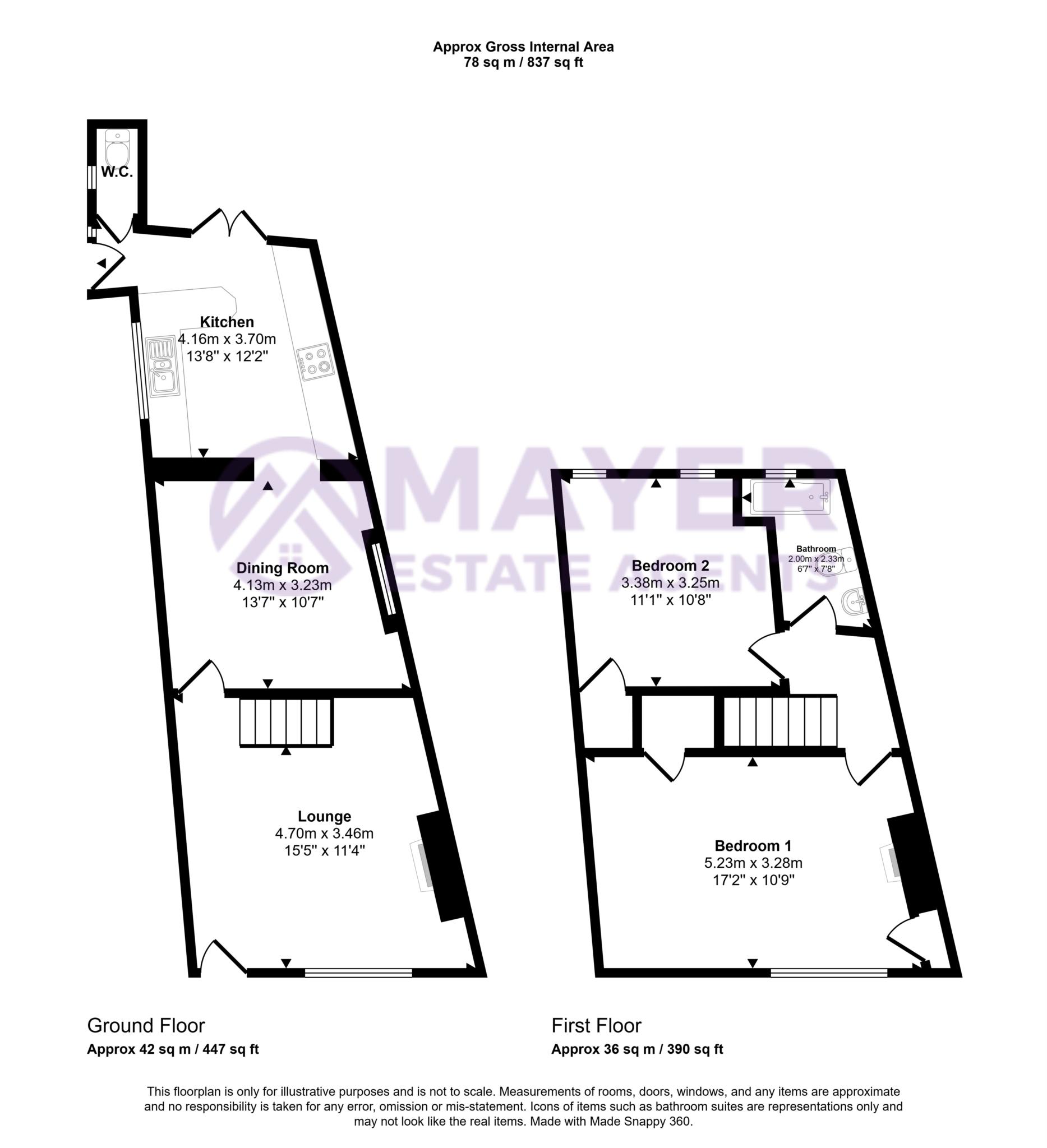 3, Park Lane, Plymouth floorplan
