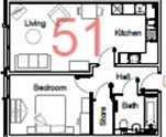 401, Armstrong House, PETERBOROUGH floorplan