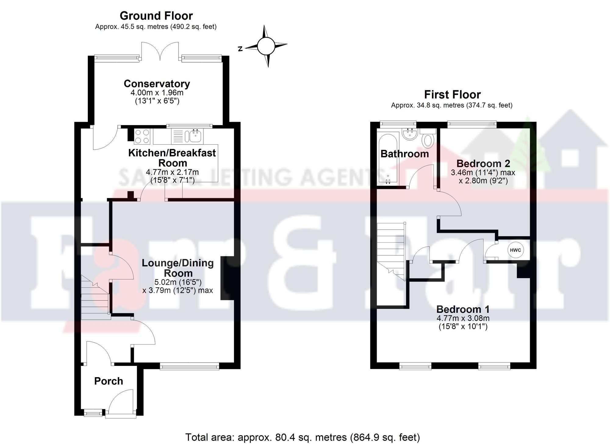 95 Wells Road, Gloucester floorplan