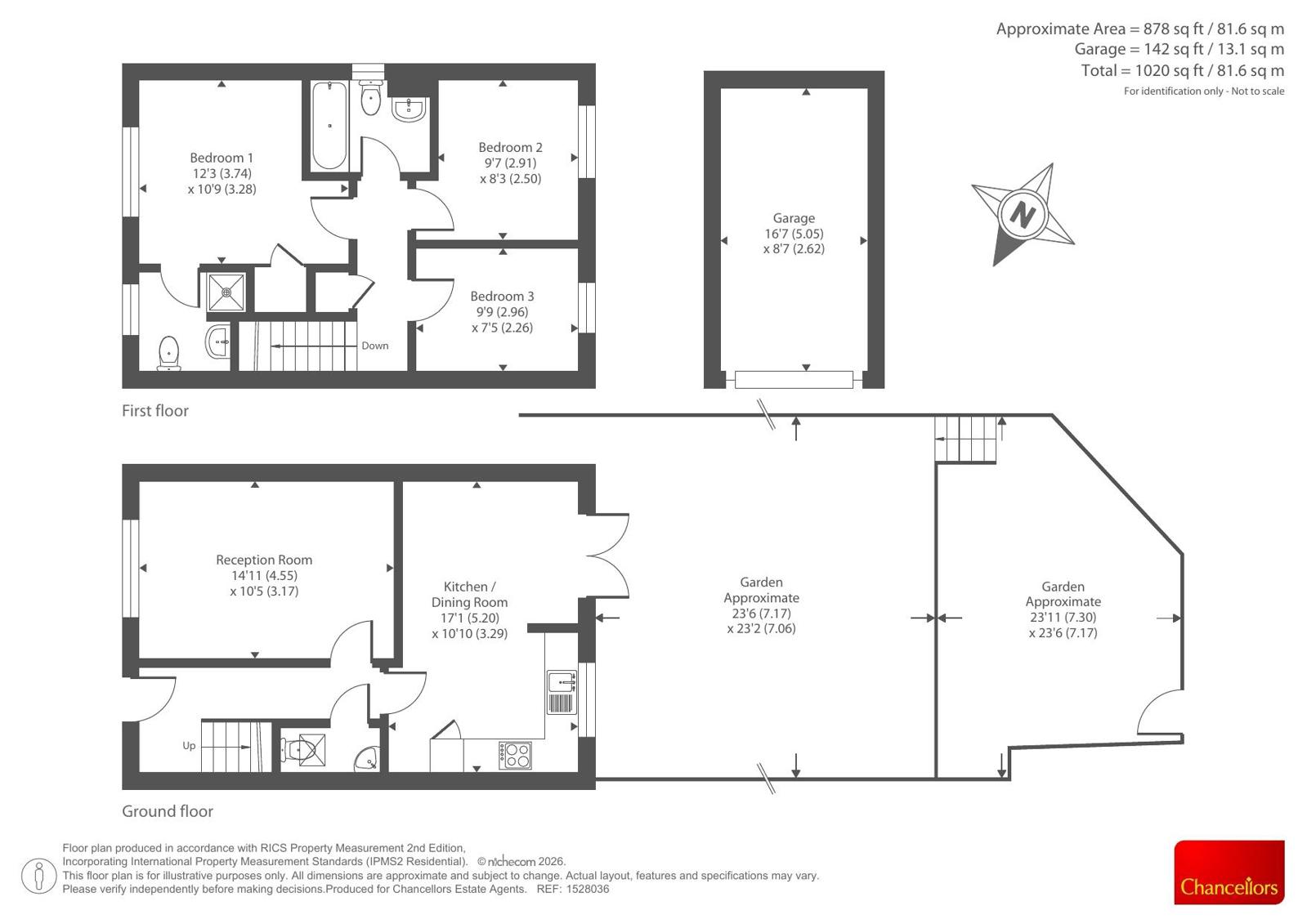 18, Saffron Crescent, Carterton floorplan
